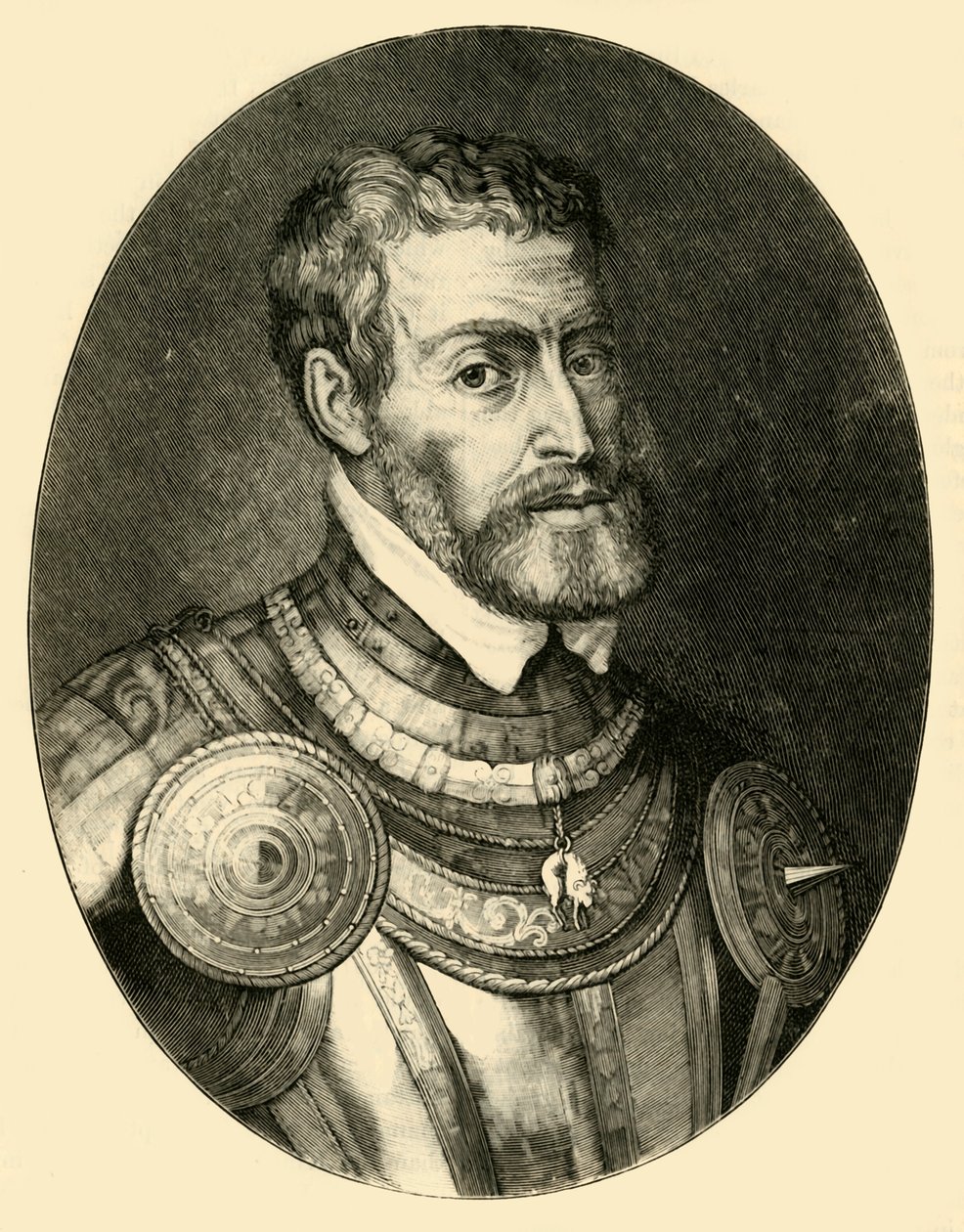 Kejser Karl V, c1530-1540, 1890. af Unbekannt