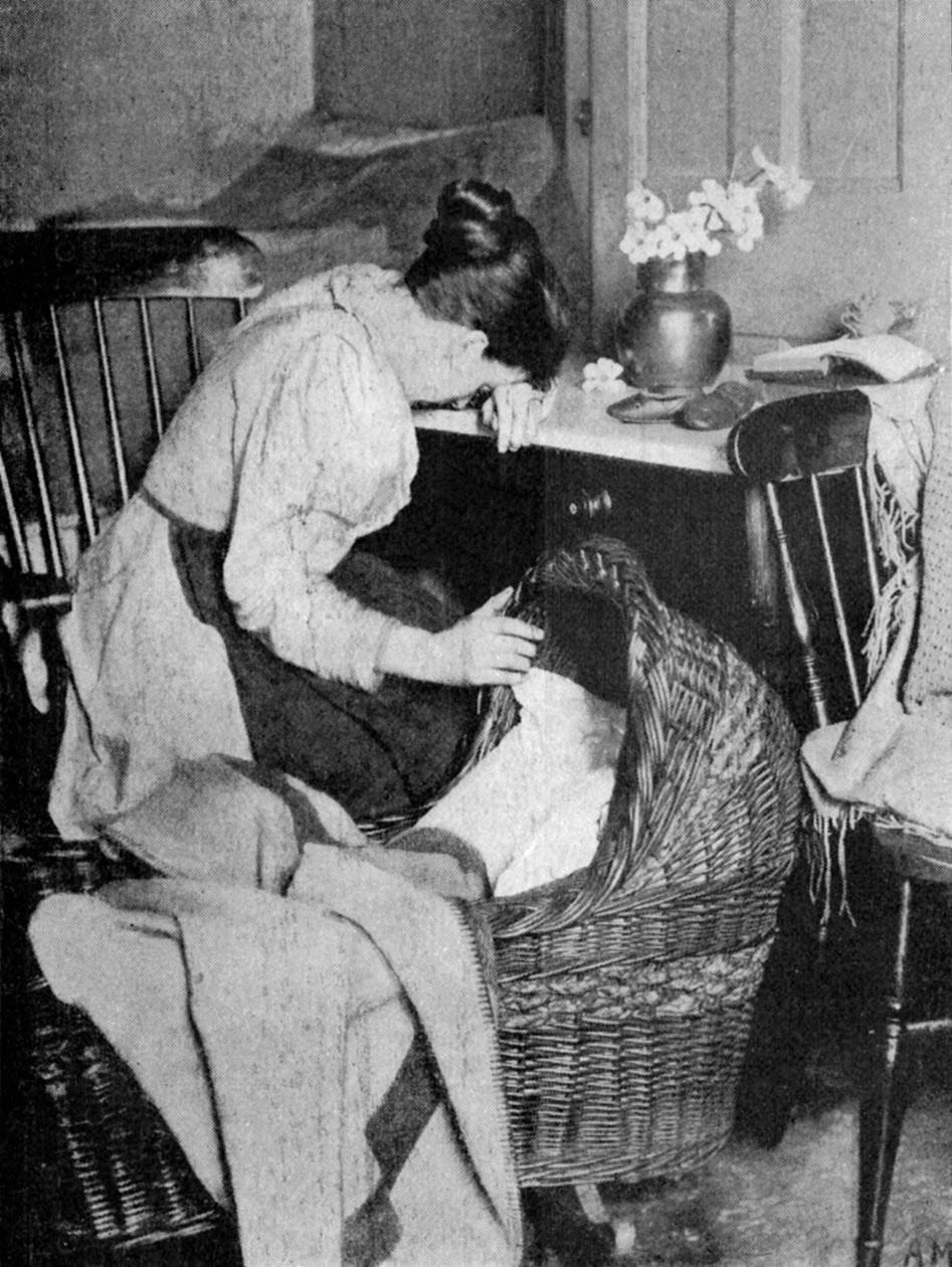 Den tomme vugge, 1900 af Unbekannt
