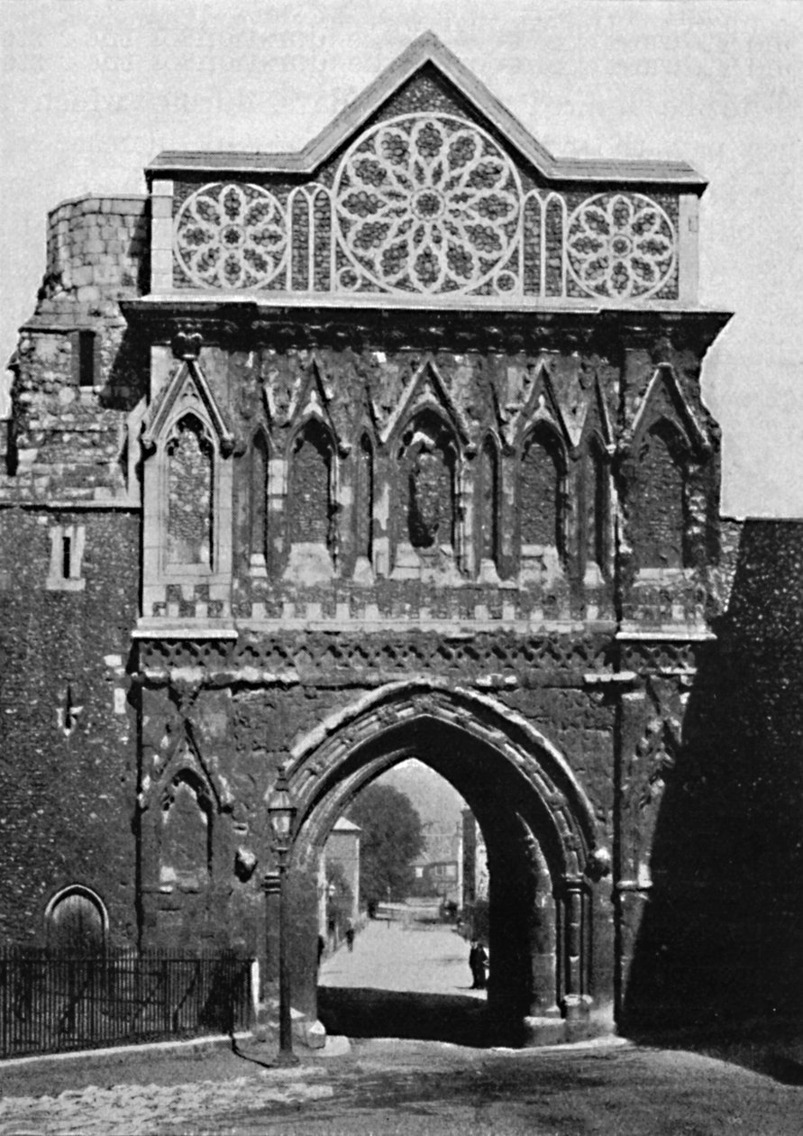 Ethelbert Gate, Norwich, 1892, 1903 af Unbekannt