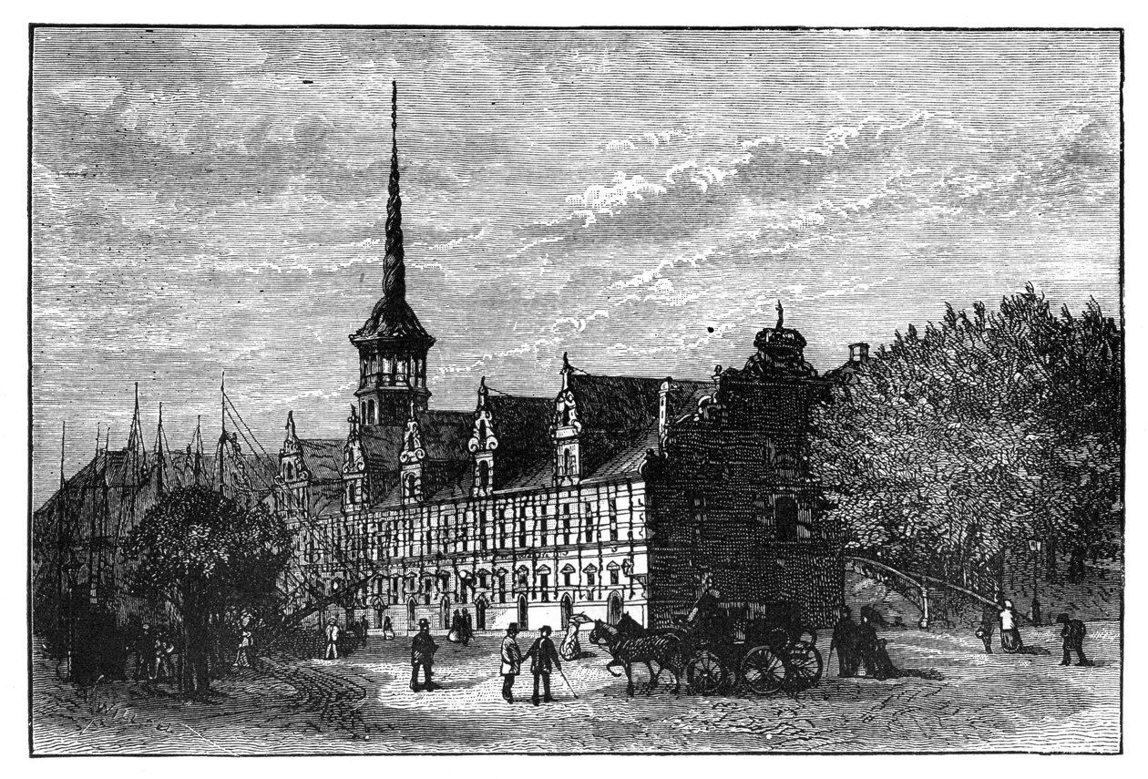 Børsen, København, Danmark af Unbekannt