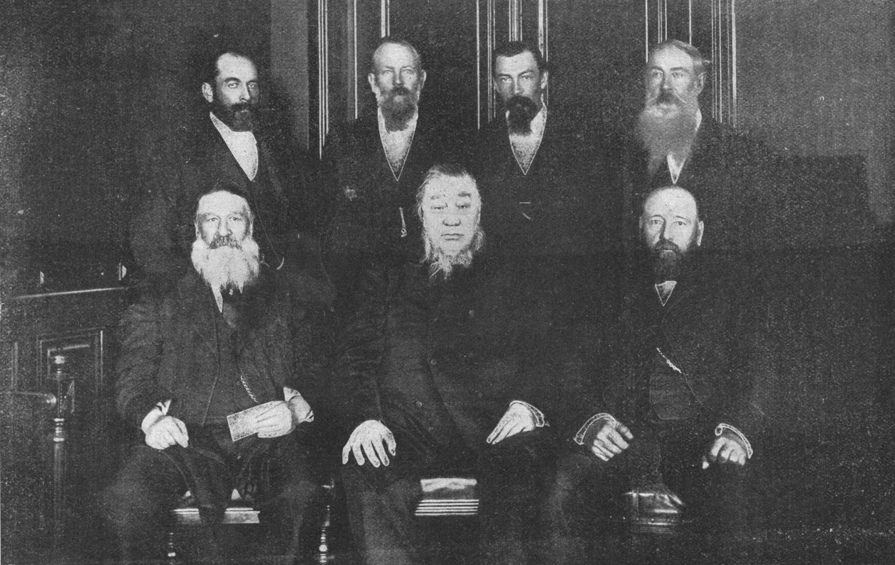 Den Sydafrikanske Republiks eksekutivråd, c1899, 1902 af Unbekannt