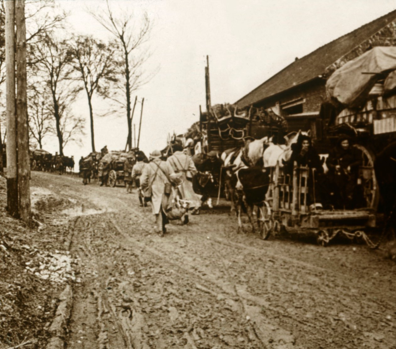 The Exodus, c1914-c1918 af Unbekannt