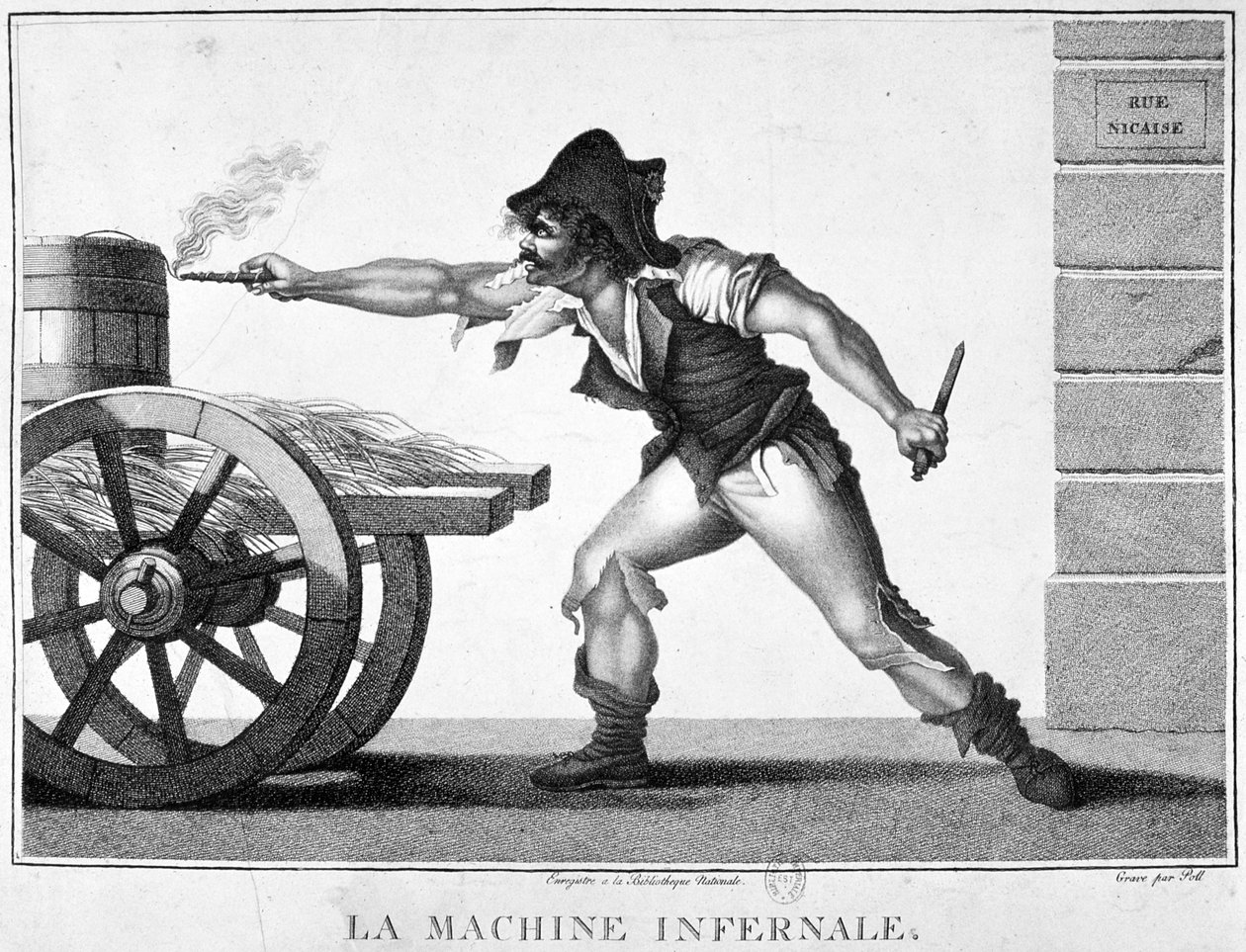 The Explosive Device, 24. december, 1800, 1800-tallet af Unbekannt