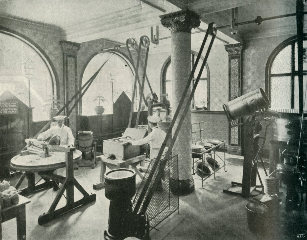 Express Dairy Companies Hygienic Dairy i Hampstead, 1902. af Unbekannt