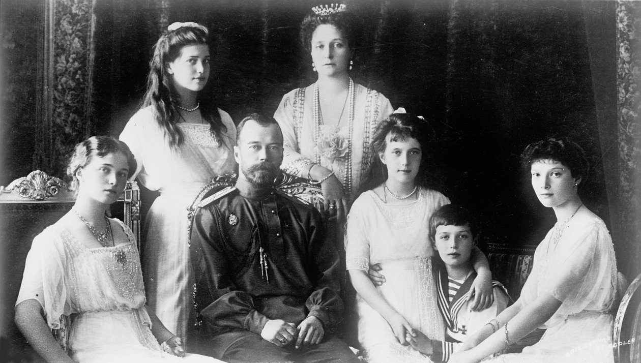 Familien til zar Nicholas II af Rusland, 1910