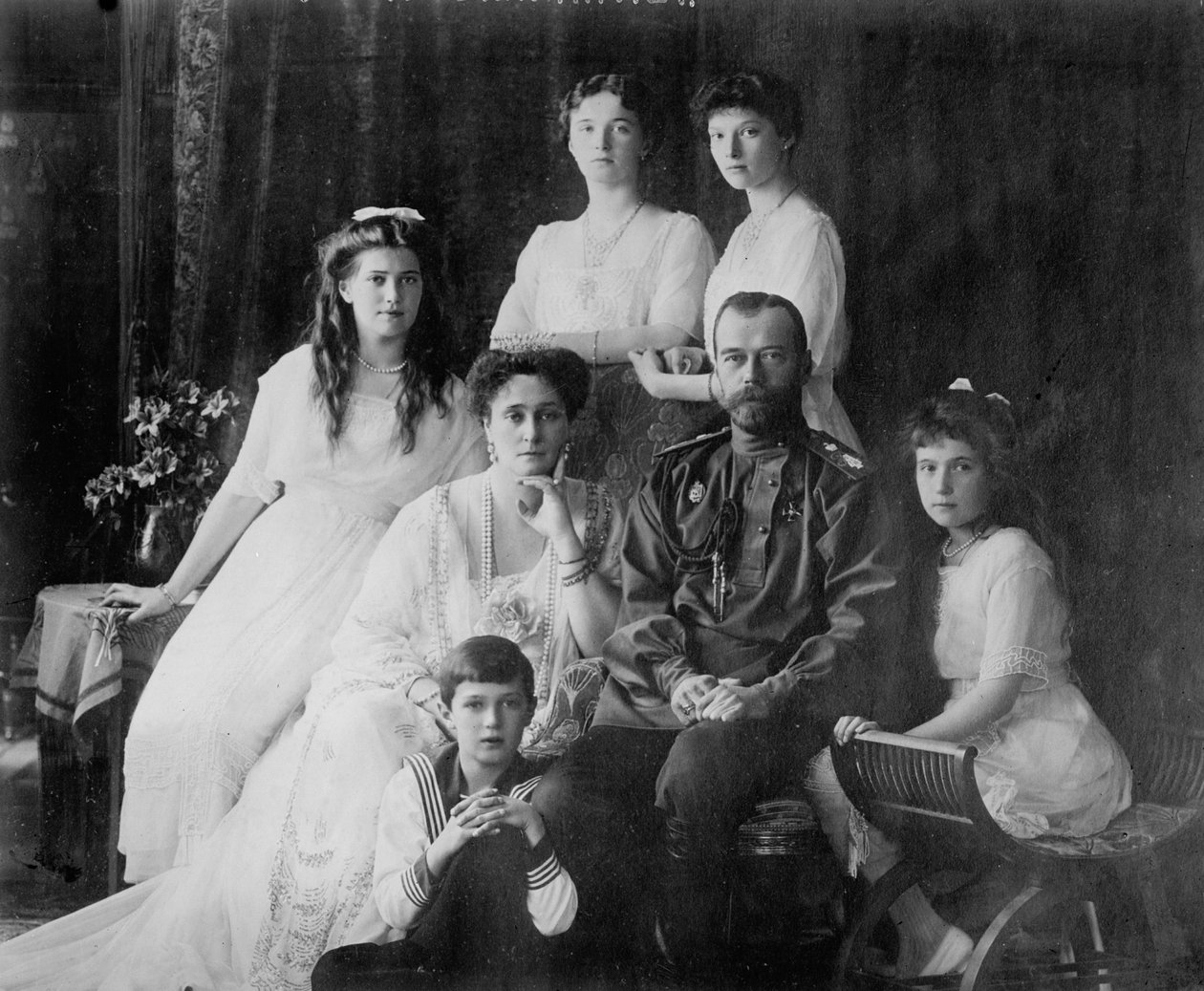 Familien til zar Nicholas II af Rusland, 1910