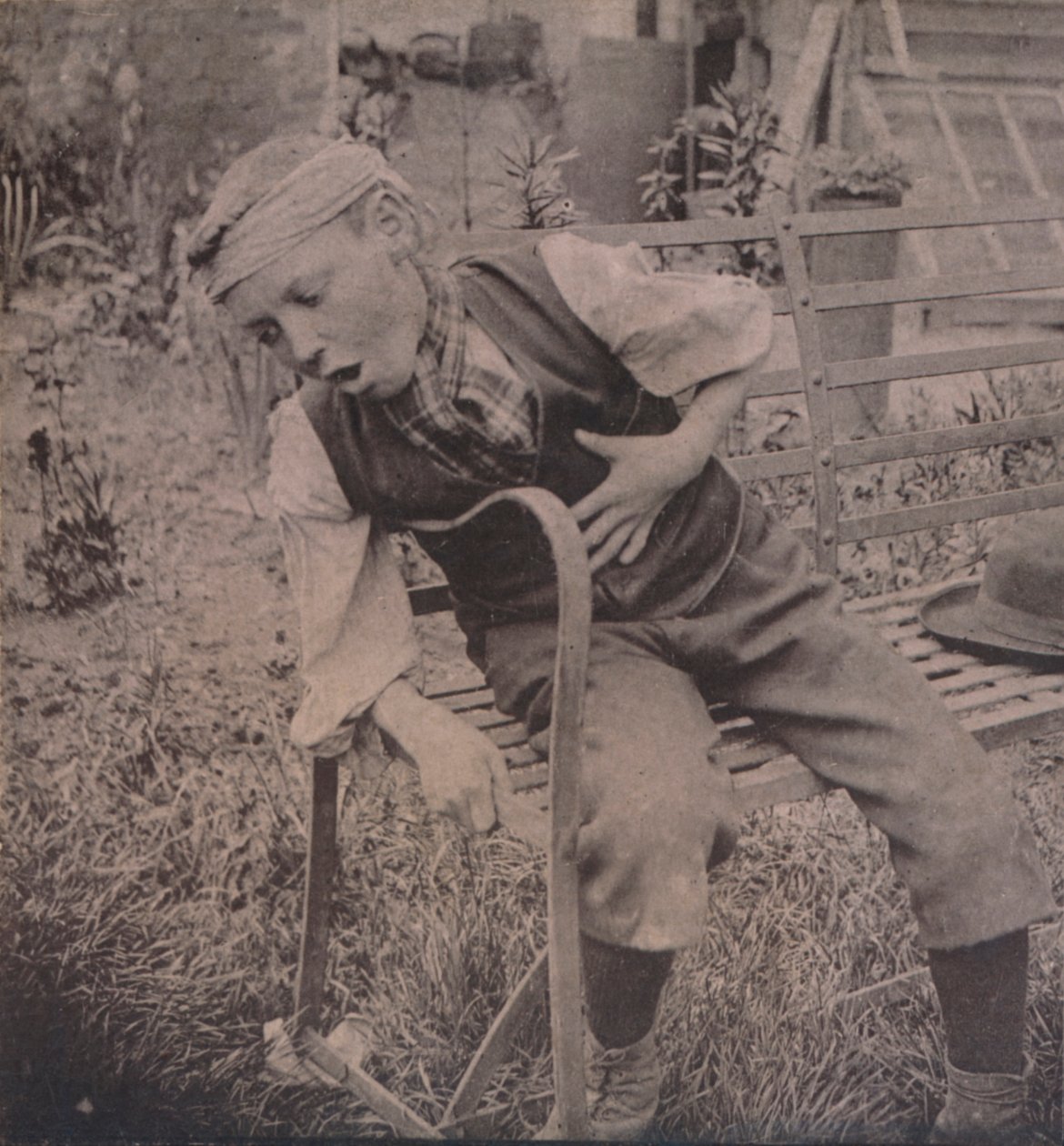 Den første cigar: Resultatet, 1910 af Unbekannt
