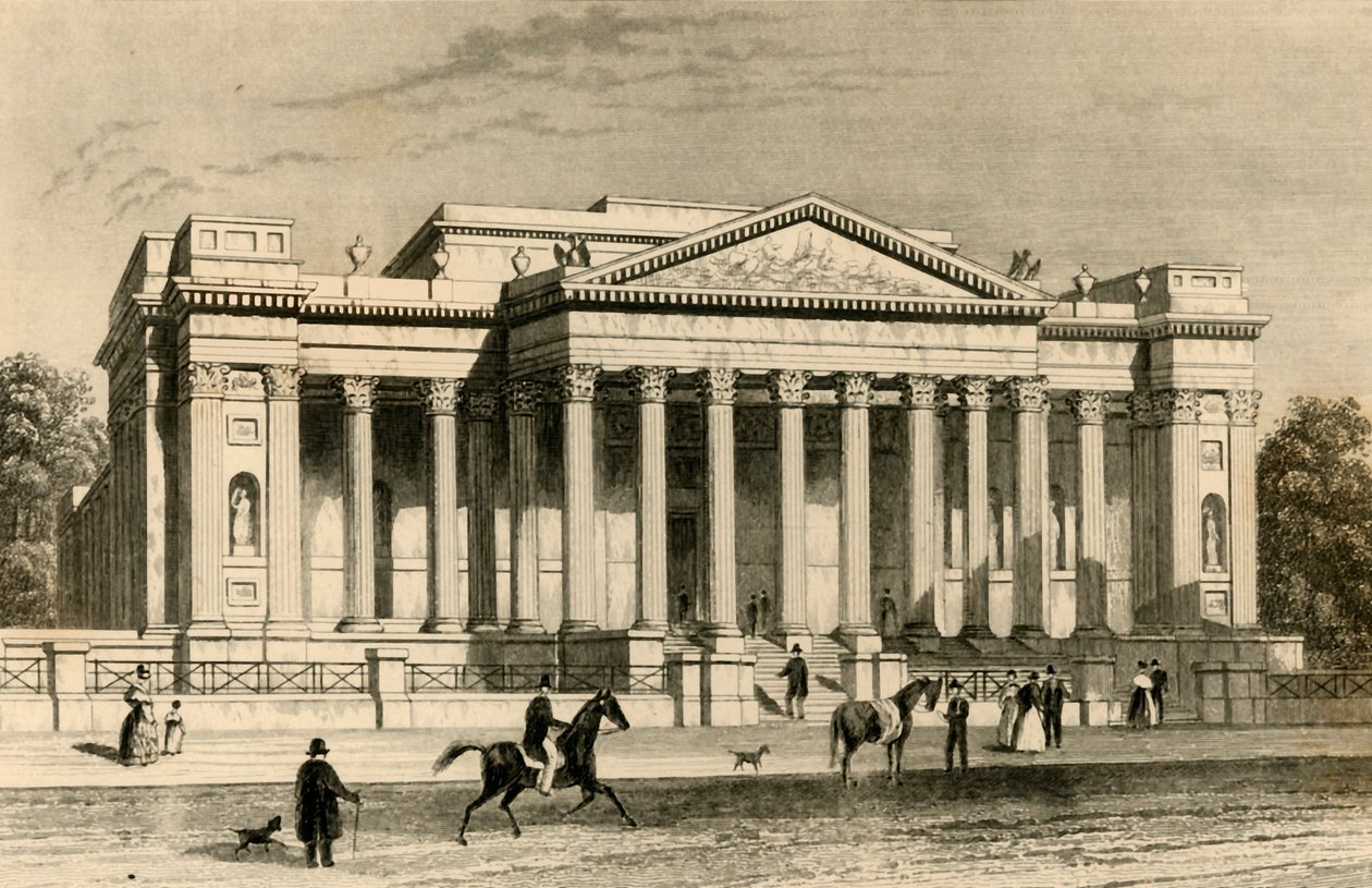 Fitzwilliam Museum, Cambridge, c1835. af Unbekannt