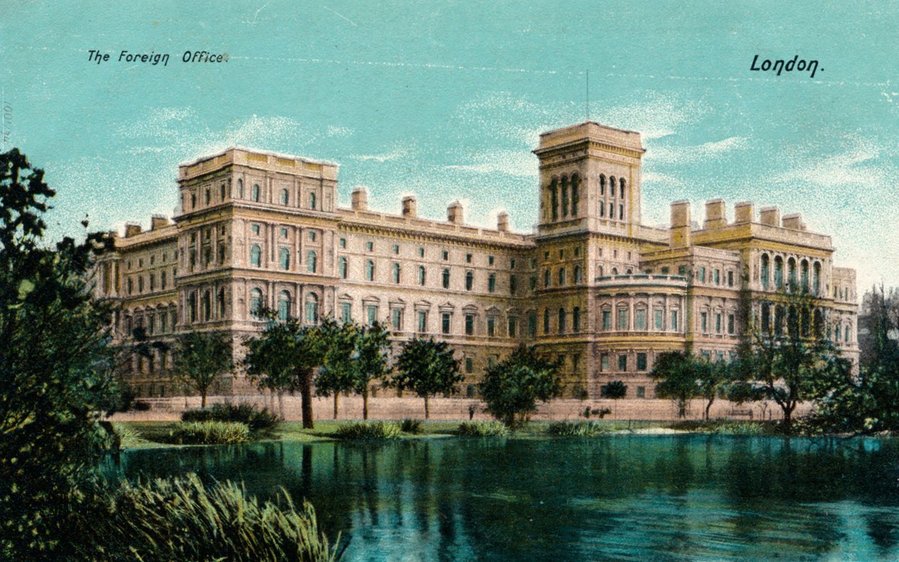 Udenrigsministeriet, London, c1910 af Unbekannt