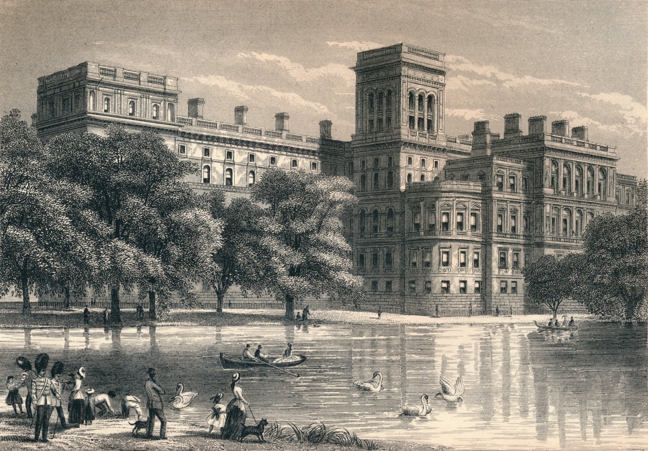 Udenrigsministeriet, Westminster, London, c1850 1878 af Unbekannt