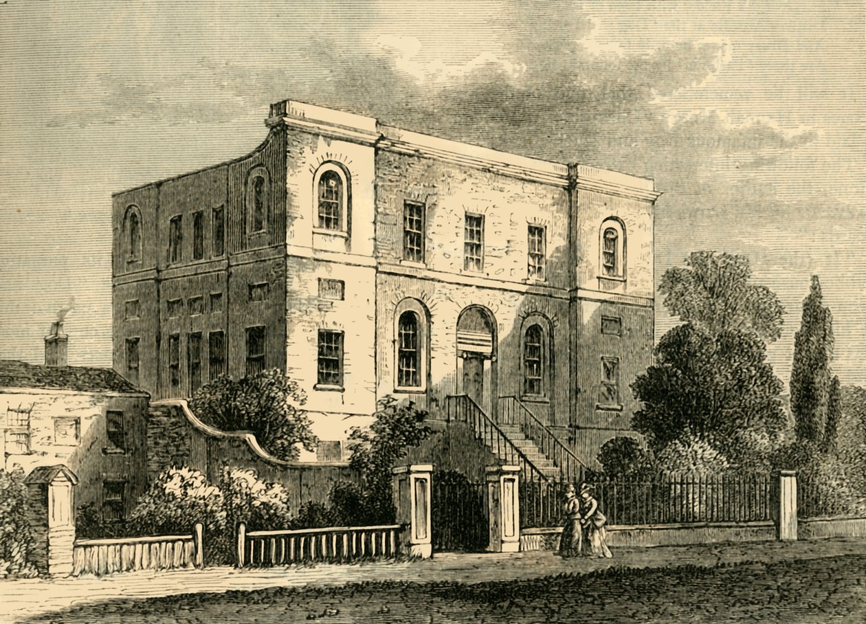 The Freemasons Charity School, St. Georges Fields, c1878. af Unbekannt