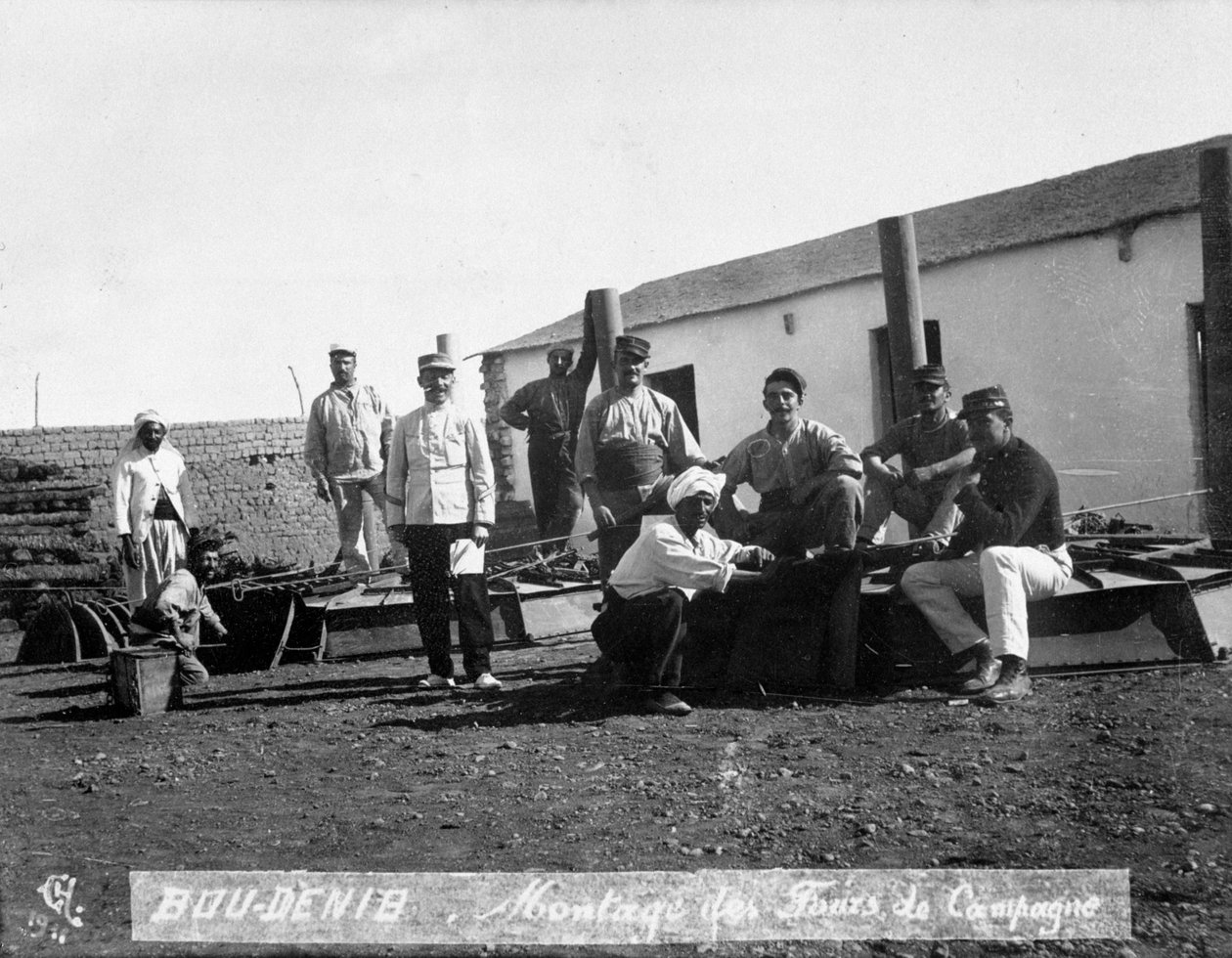 Den franske fremmedlegion på manøvrer, Boudenib, Marokko, 1911 af Unbekannt