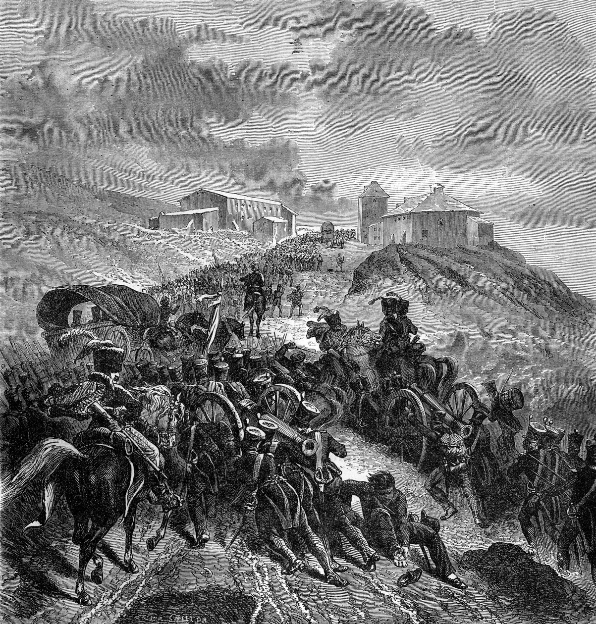 Den franske hær krydser Sierra Guadarrama, Spanien, 22.-24. september 1808 1882-1884 af Unbekannt