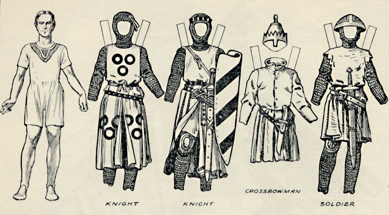 The Gallery of British Costume: How The English Dressed in King Johns Time, c1934 af Unbekannt