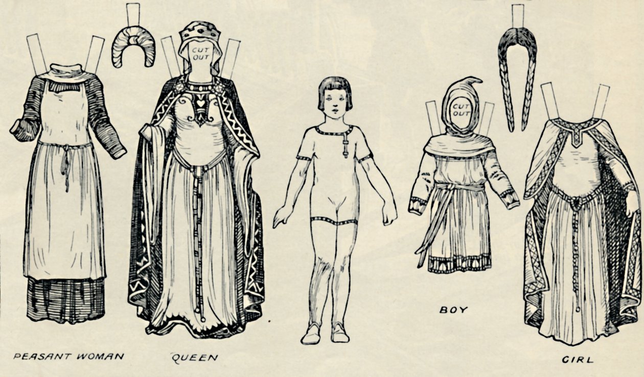 The Gallery of British Costume: The Dress People Wore in Norman Times, c1934 af Unbekannt