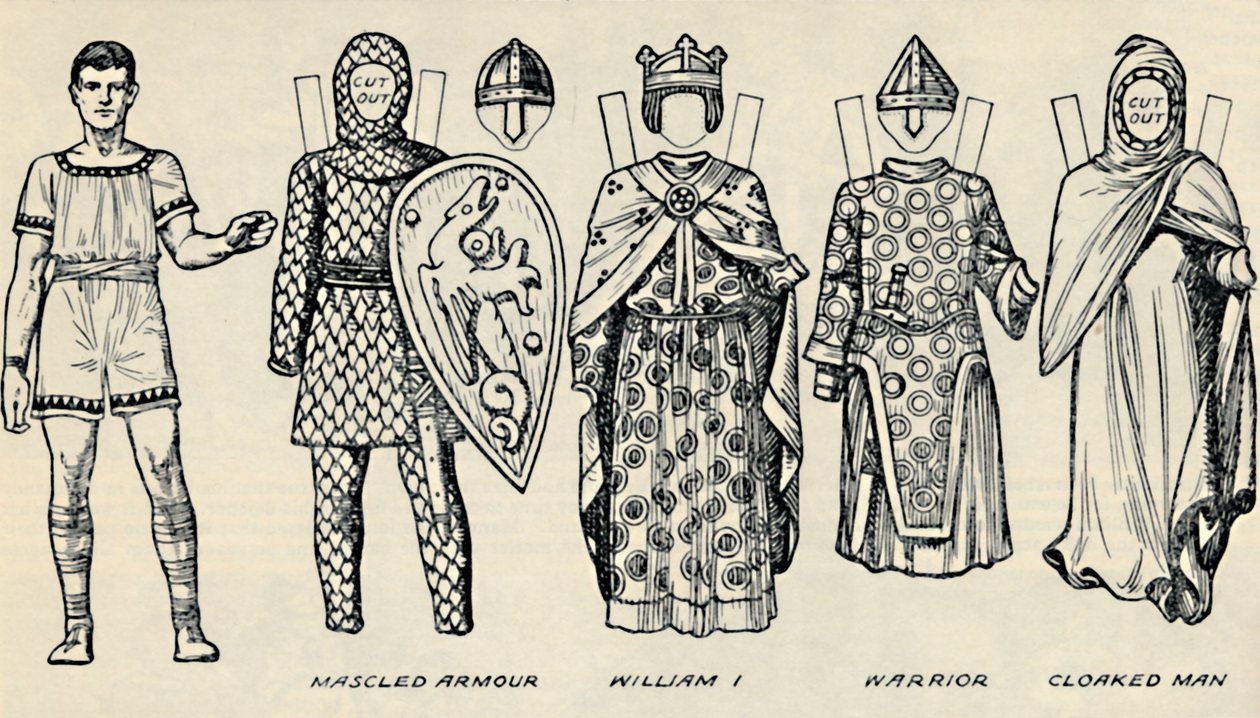 The Gallery of British Costume: The Dress People Wore in Norman Times, c1934 af Unbekannt