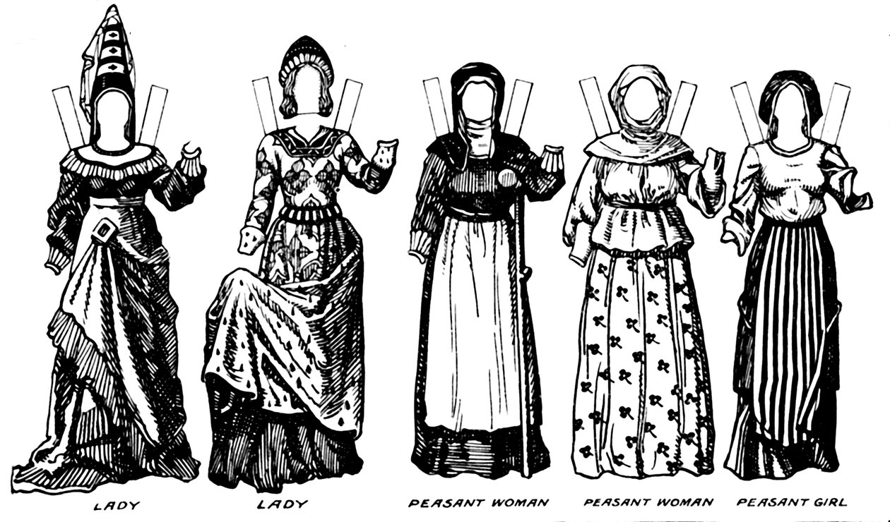 The Gallery of British Costume: The Dresses Worn In Richard IIIs Reign, c1934 af Unbekannt