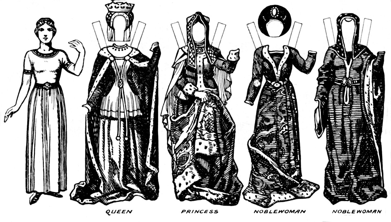 The Gallery of British Costume: The Dresses Worn In Richard IIIs Reign, c1934 af Unbekannt
