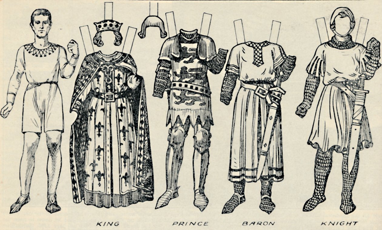 The Gallery of British Costume: What Men and Women Wear In Henry IIIs Time, c1934 af Unbekannt