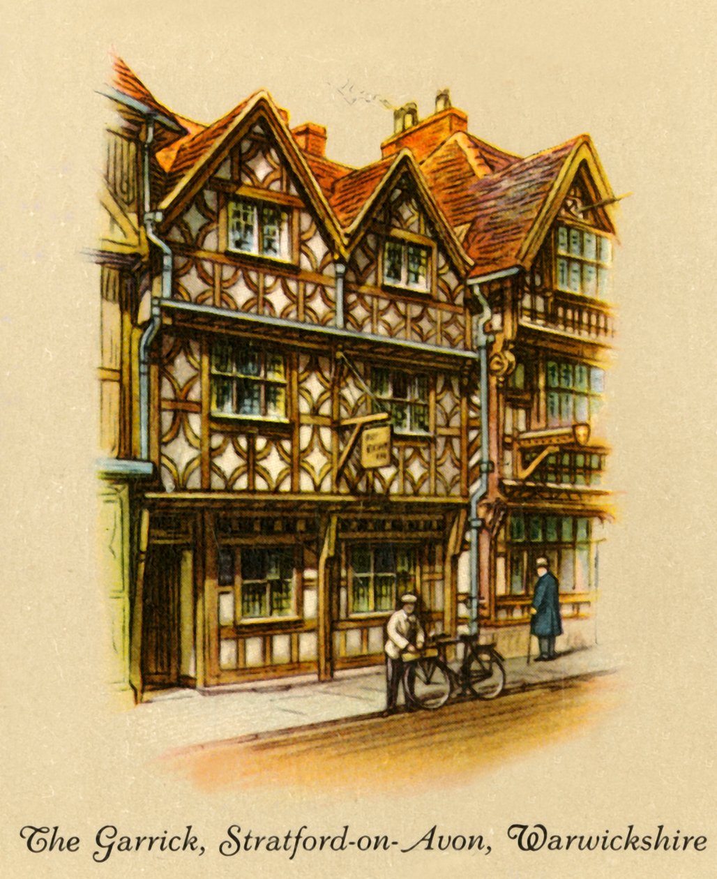 The Garrick, Stratford-on-Avon, Warwickshire, 1936. af Unbekannt