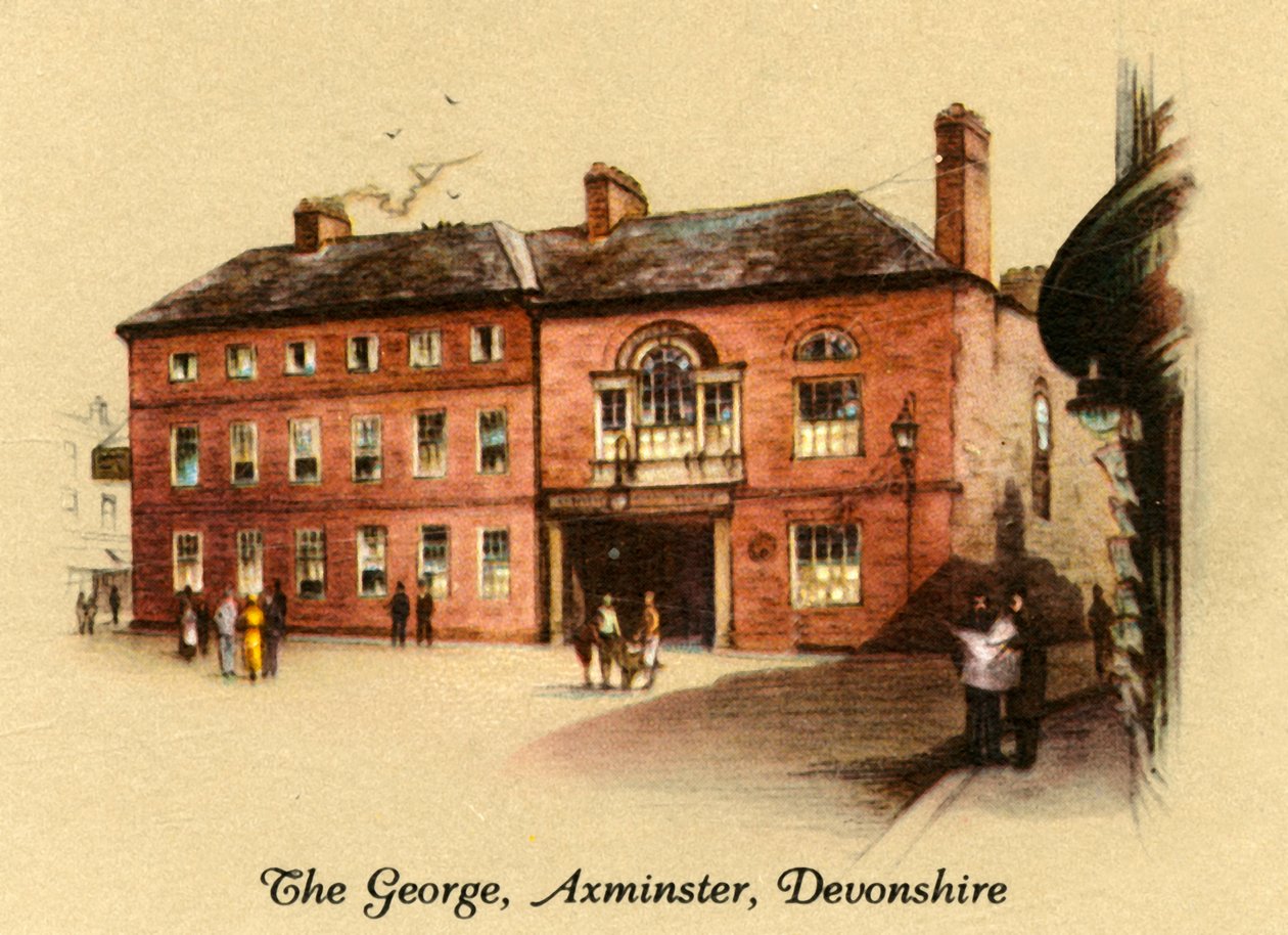 The George, Axminster, Devonshire, 1936. af Unbekannt
