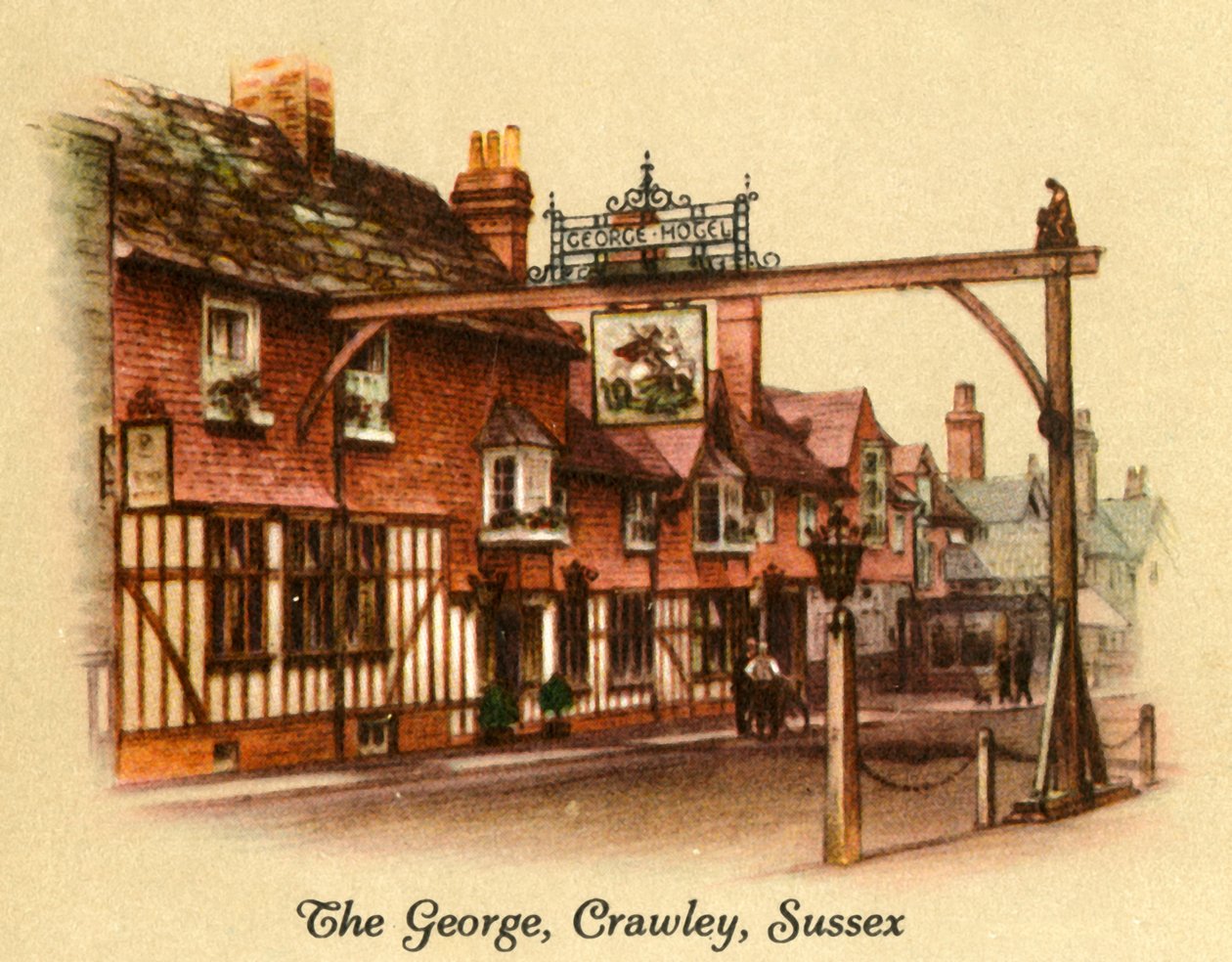 The George, Crawley, Sussex, 1936. af Unbekannt