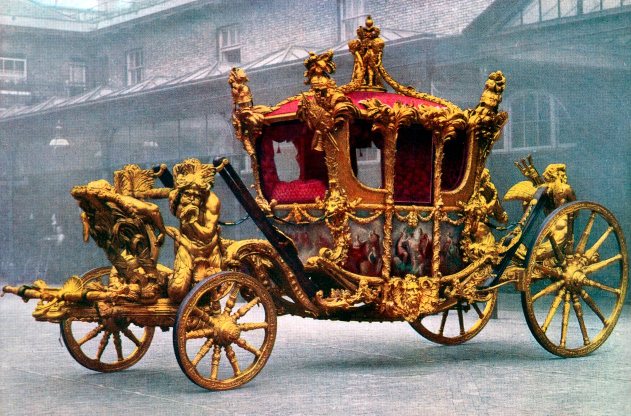 The Gold State Coach, 1762, 1937 af Unbekannt