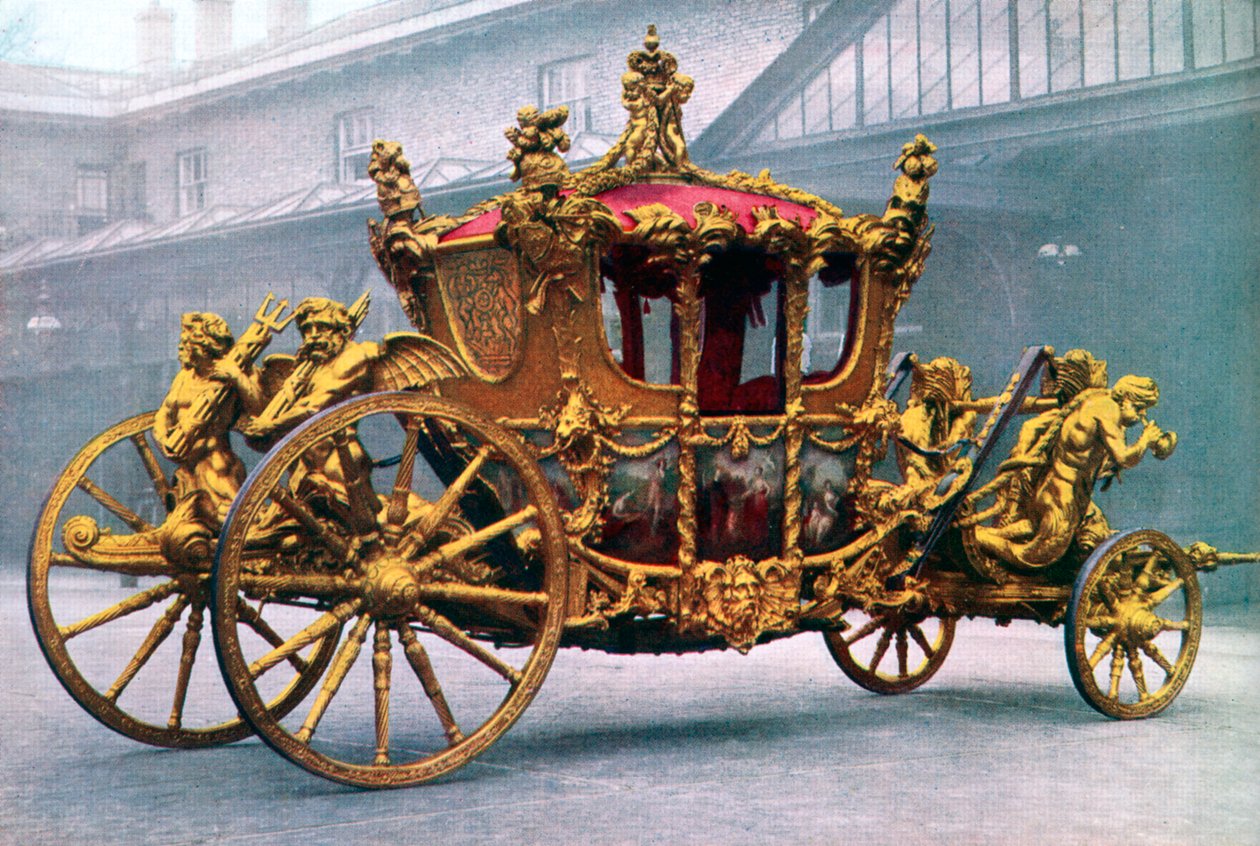 The Gold State Coach, 1762, 1937 af Unbekannt