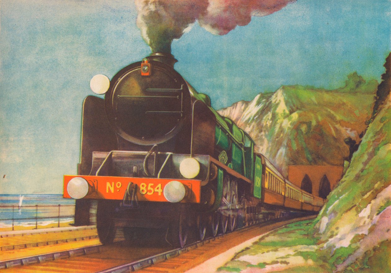 The Golden Arrow, S.R., forlader Shakespeares Cliff, Dover, 1940 af Unbekannt