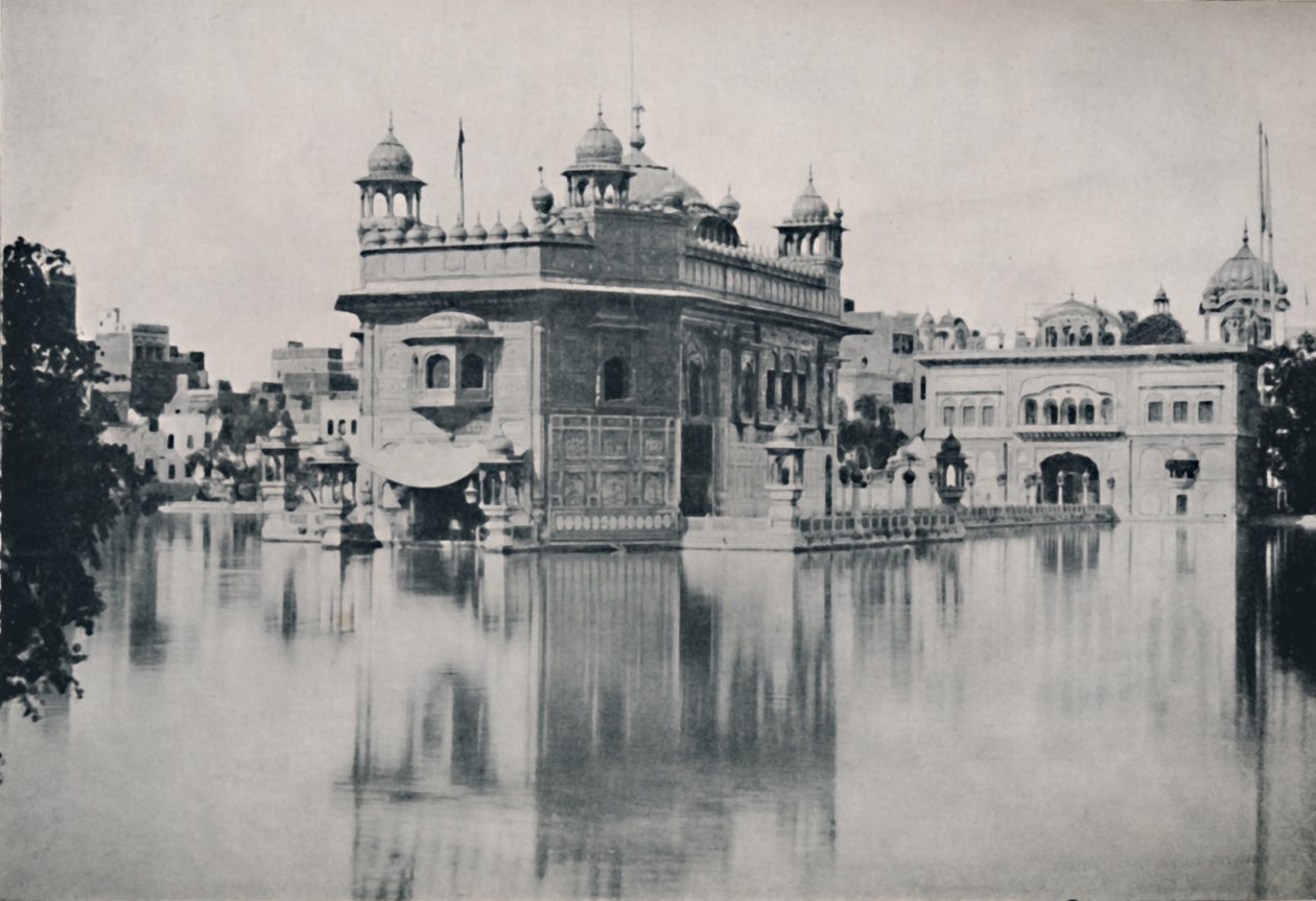Det Gyldne Tempel, Amritsar, 1936. af Unbekannt