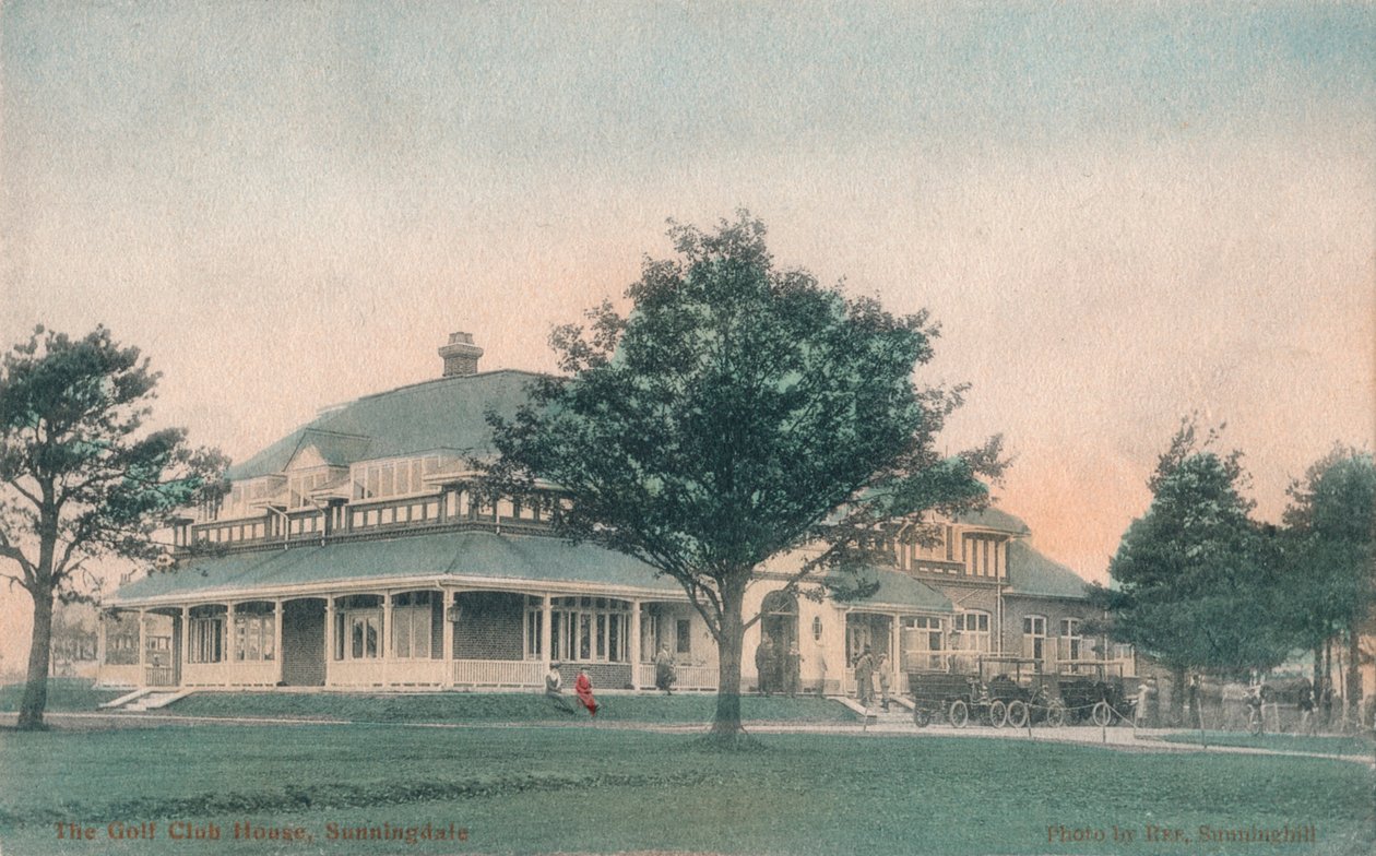 Golfklubhuset, Sunningdale, c1910 af Unbekannt
