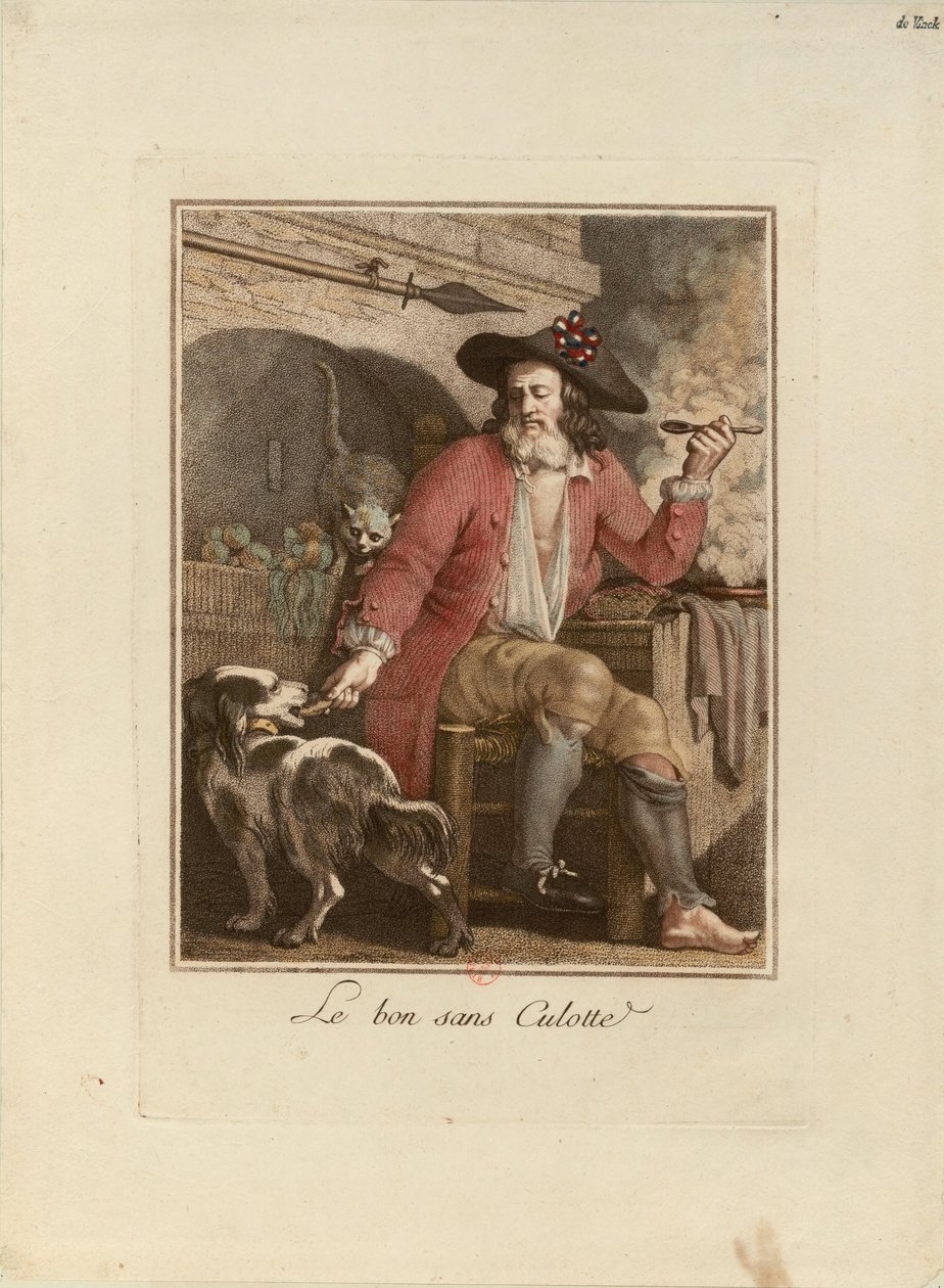 Den gode Sans-Culotte, 1793-1794. af Unbekannt