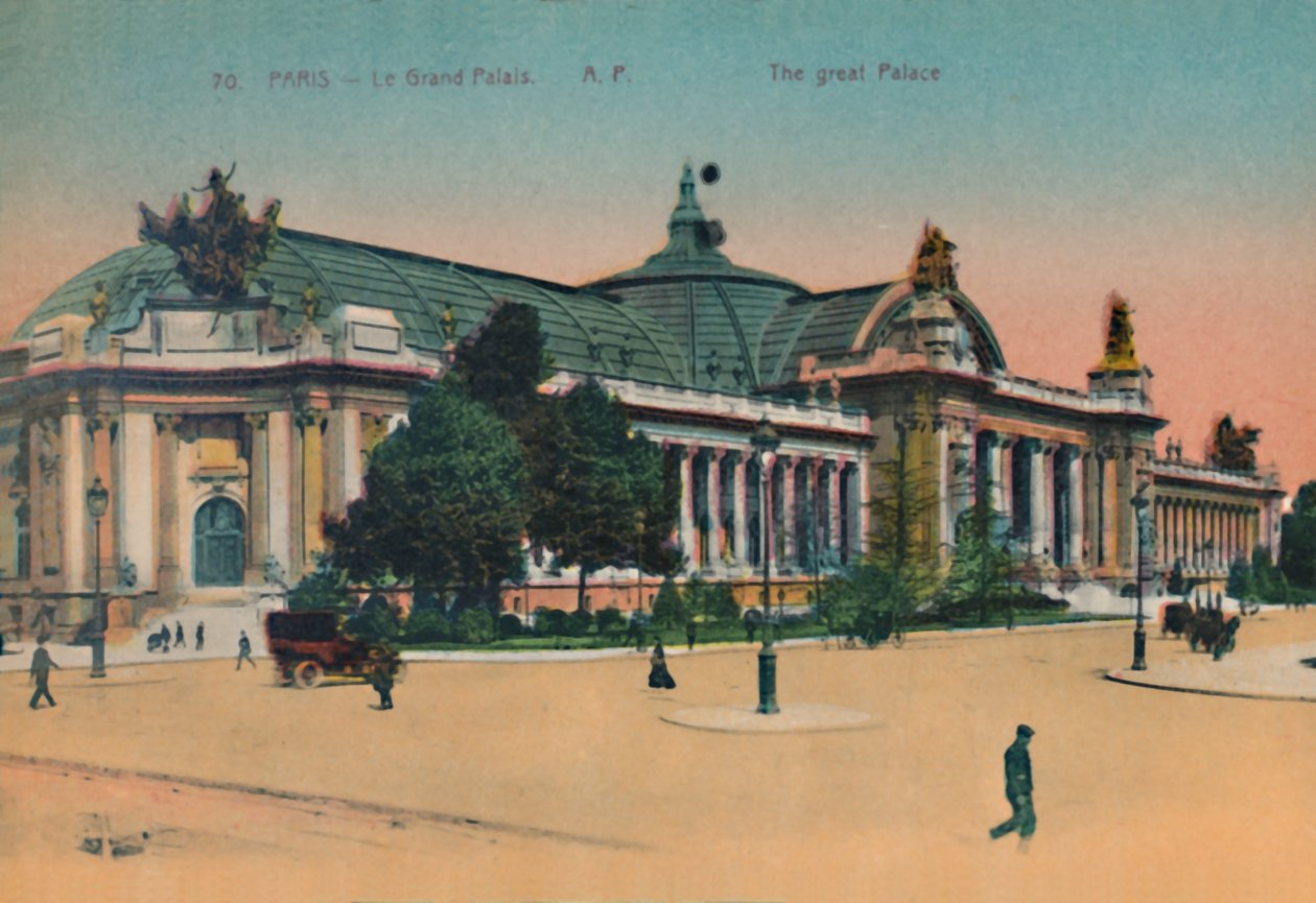 Grand Palais, Paris, c1920 af Unbekannt