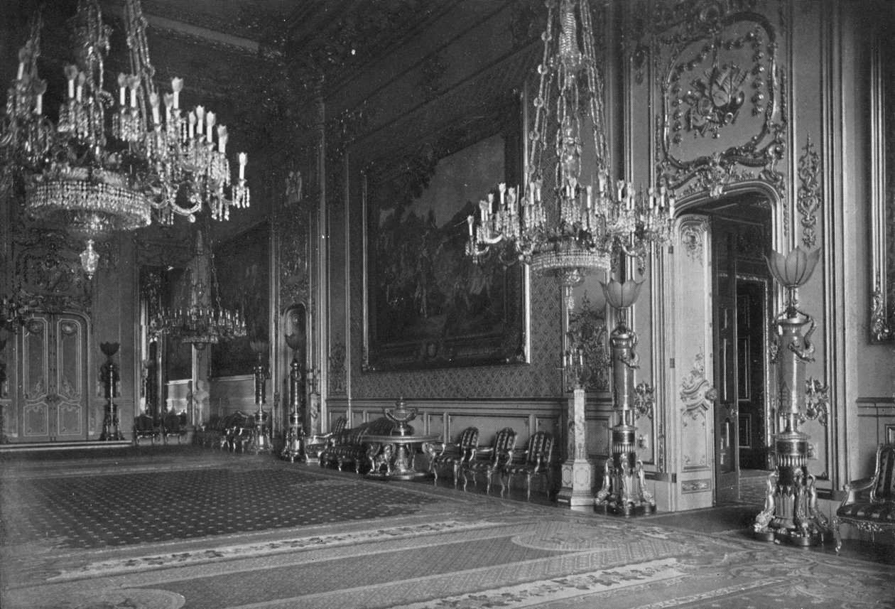 The Grand Reception Room, Windsor Castle, 1912, 1939 af Unbekannt