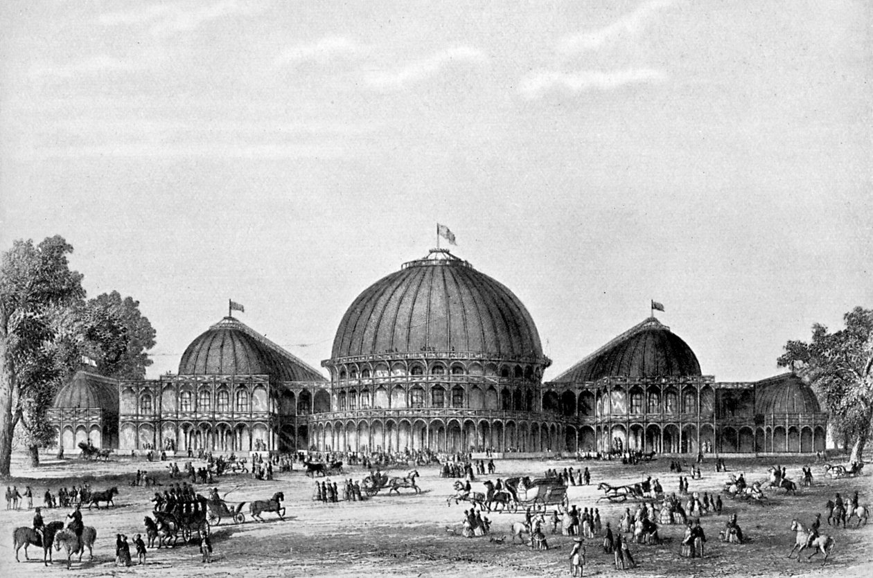 Den store udstilling i Dublin, 1853, c1920 af Unbekannt