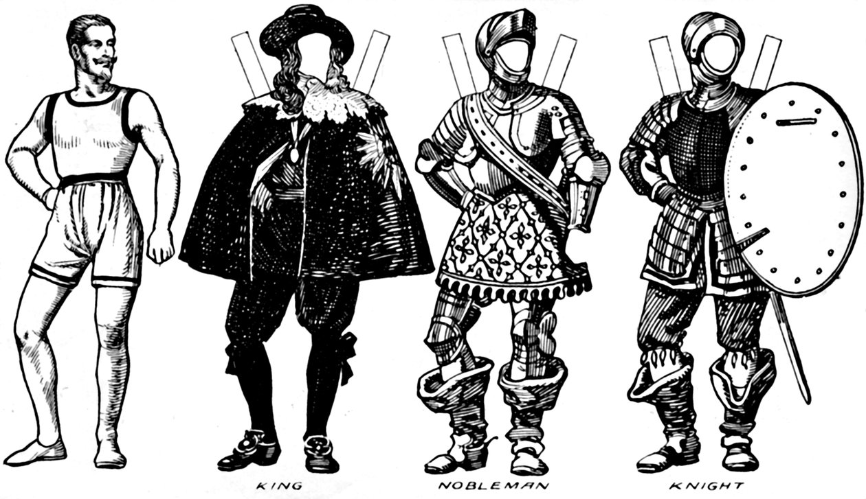 The Great Gallery of Historic Costume: Some Dresses of Charles The Firsts Time, c1934 af Unbekannt