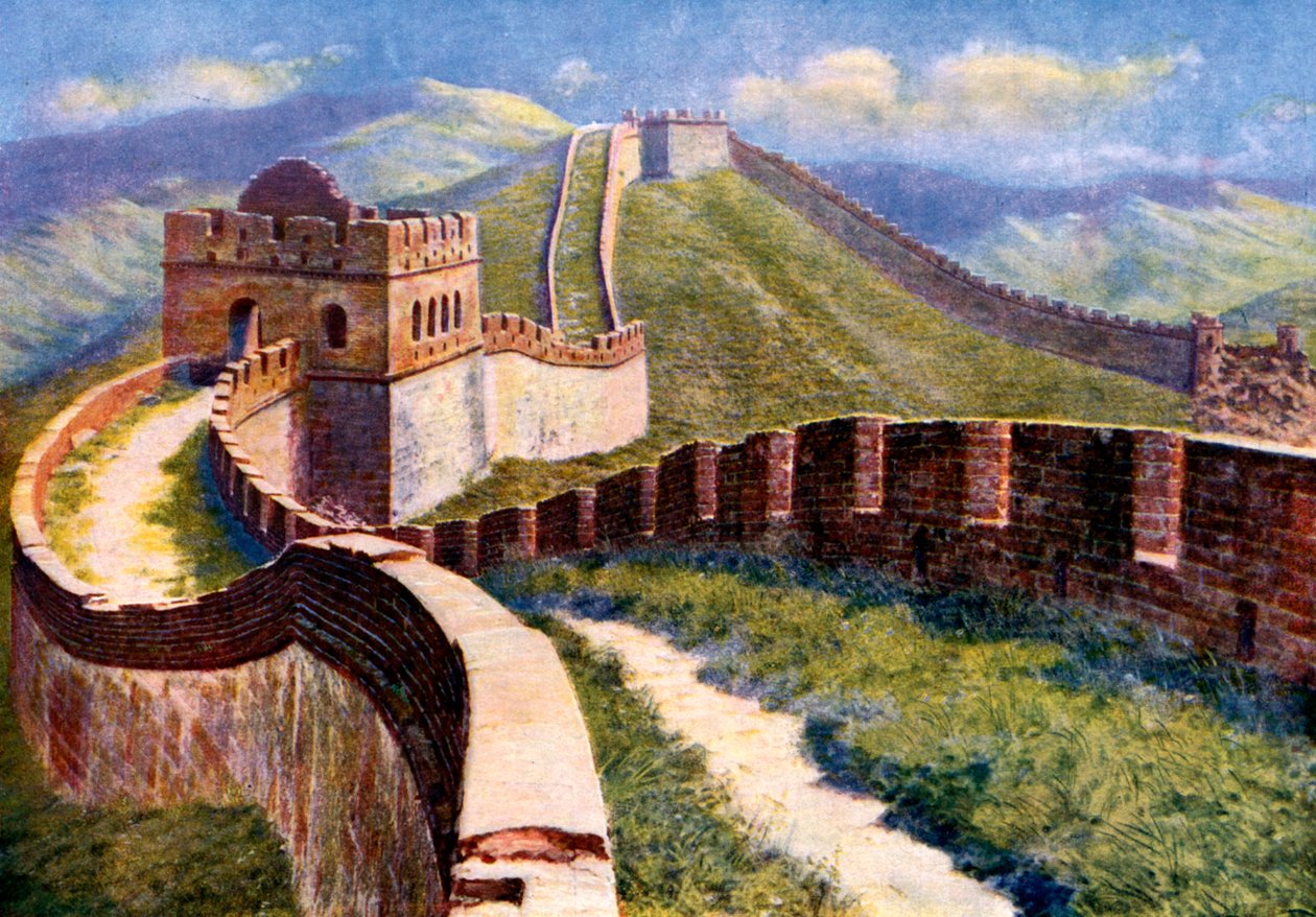 Den Kinesiske Mur, 1933-1934 af Unbekannt