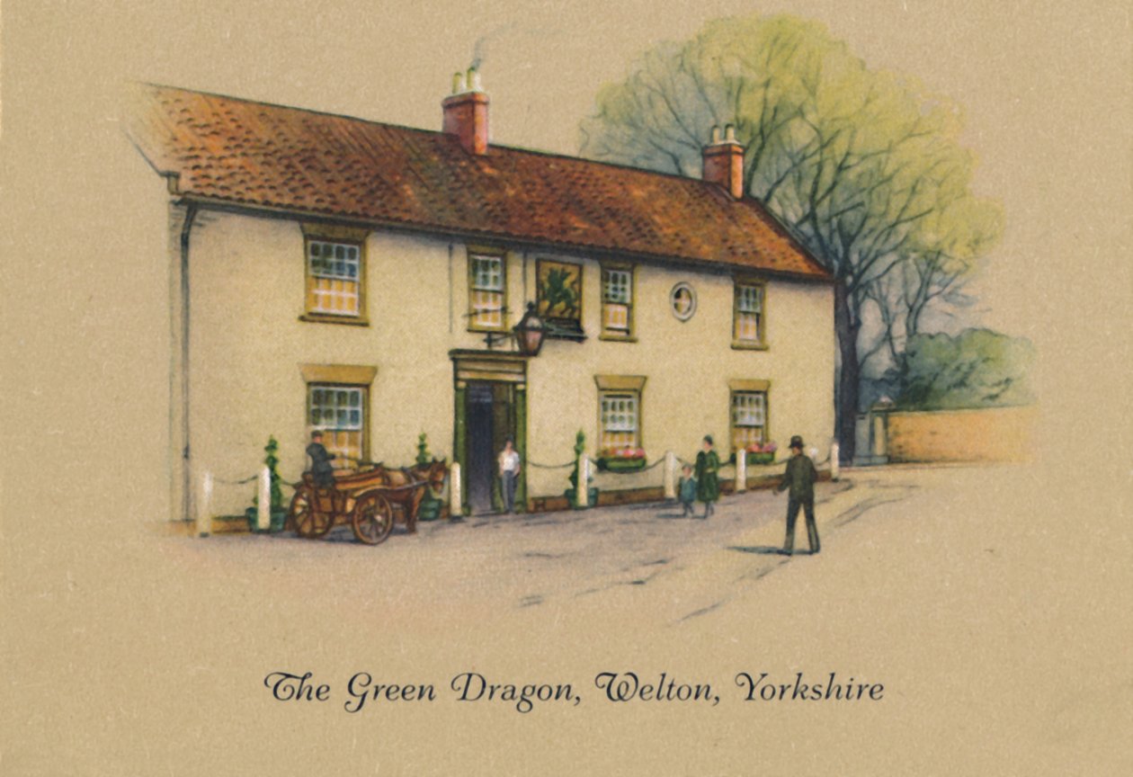 The Green Dragon, Welton, Yorkshire, 1939 af Unbekannt