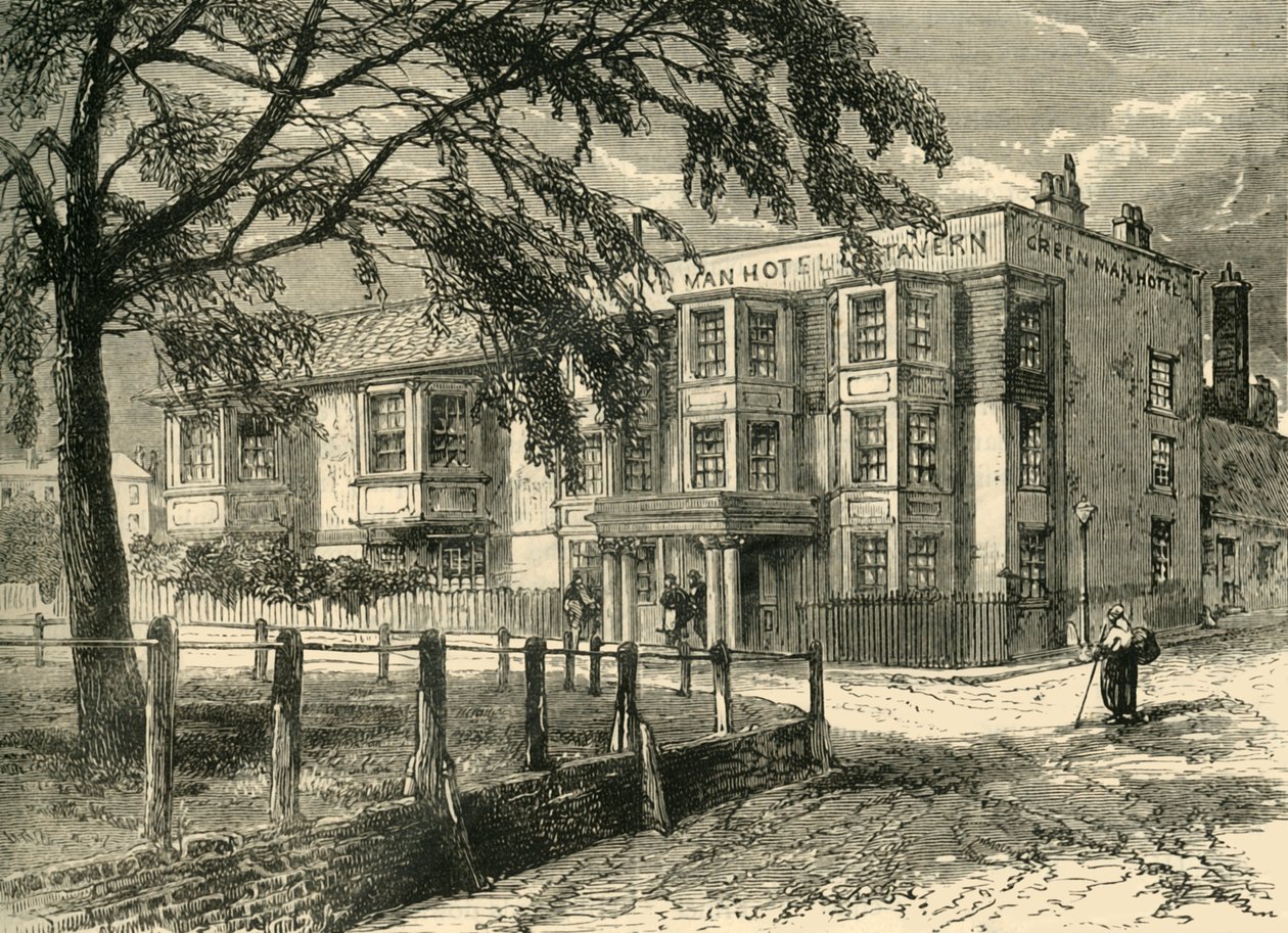 Den grønne mand, Blackheath, c1878. af Unbekannt