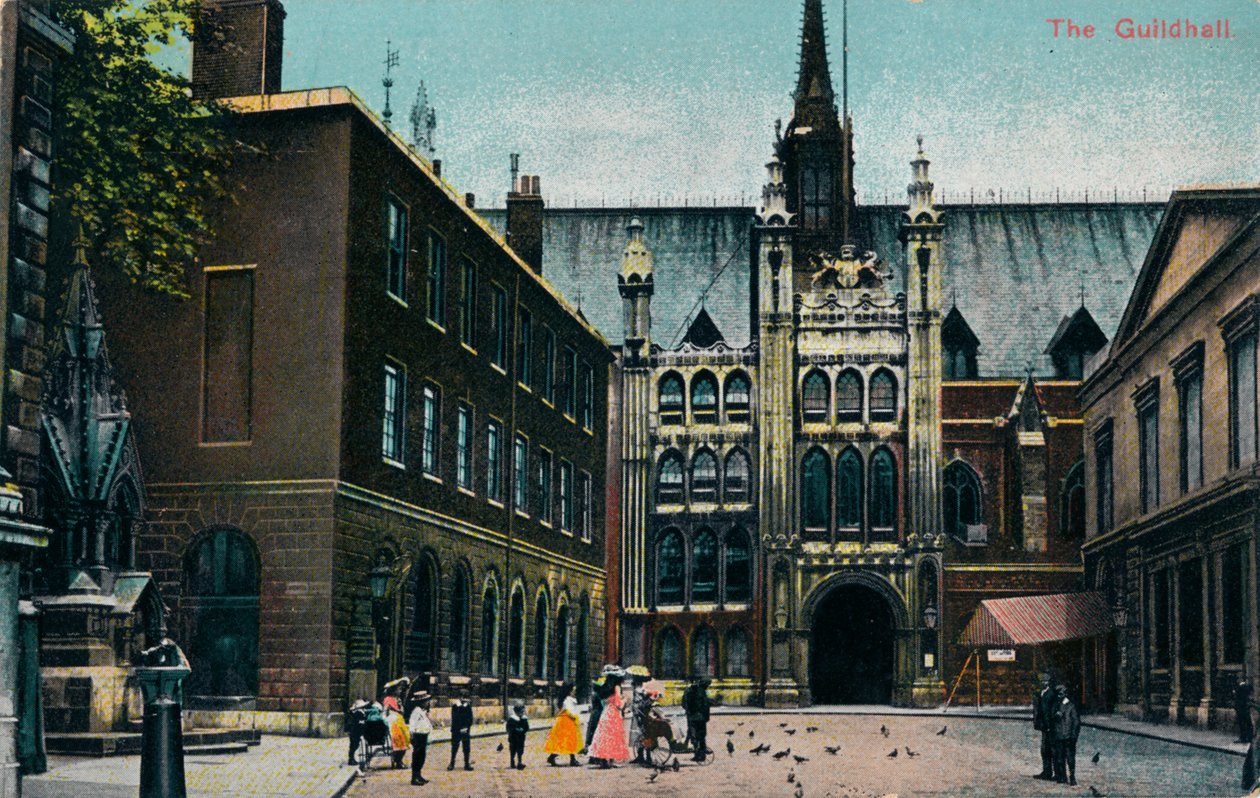 The Guildhall, c1910 af Unbekannt