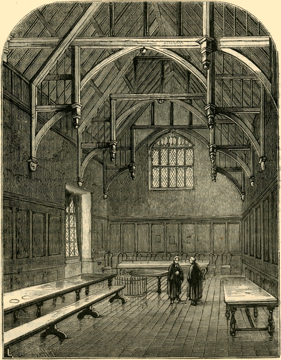 The Hall of Greys Inn, c1872. af Unbekannt