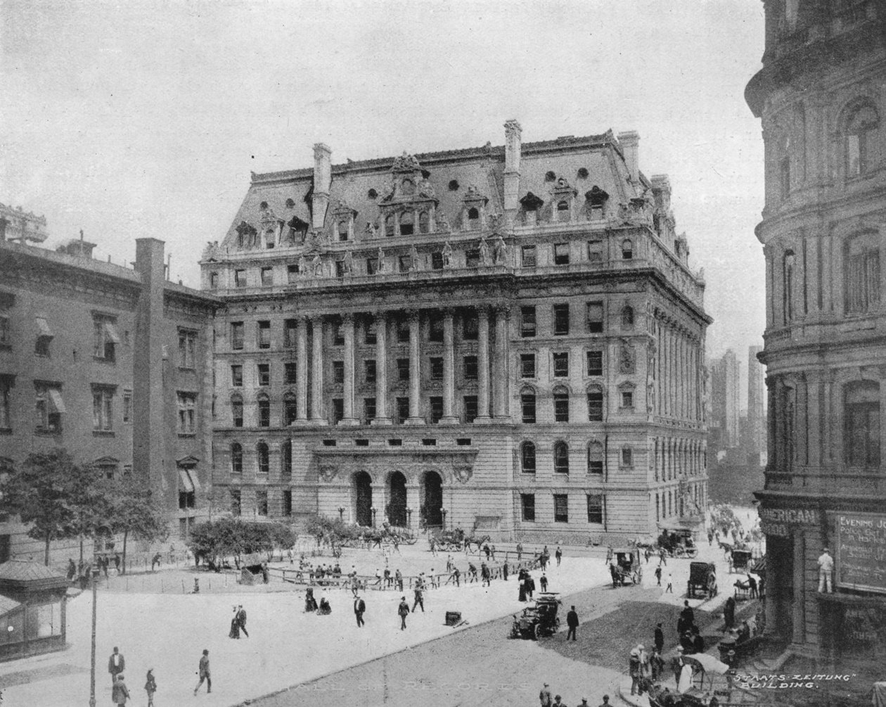 The Hall of Records, New York, 1915 af Unbekannt