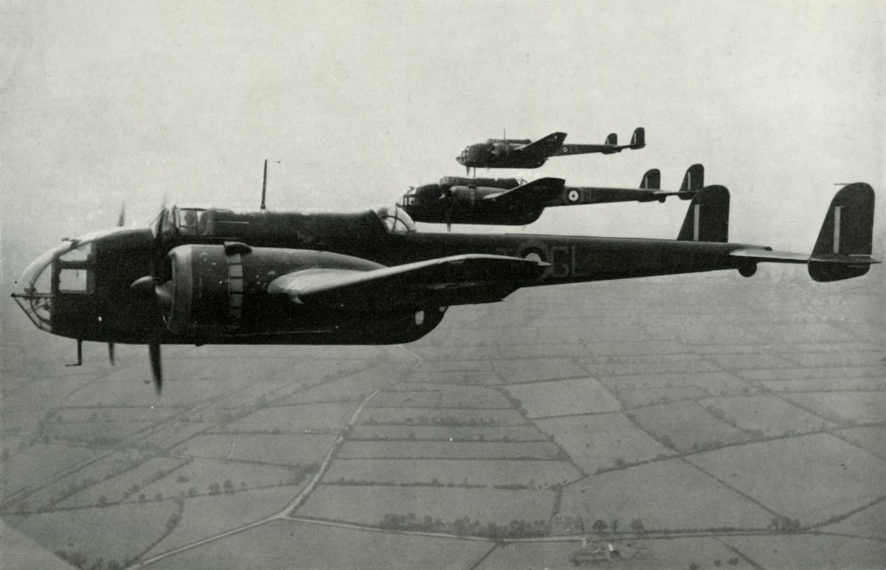 The Handley Page Hampden, 1941. af Unbekannt