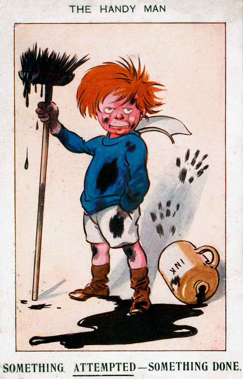 Den Handy Man, 1913 af Unbekannt