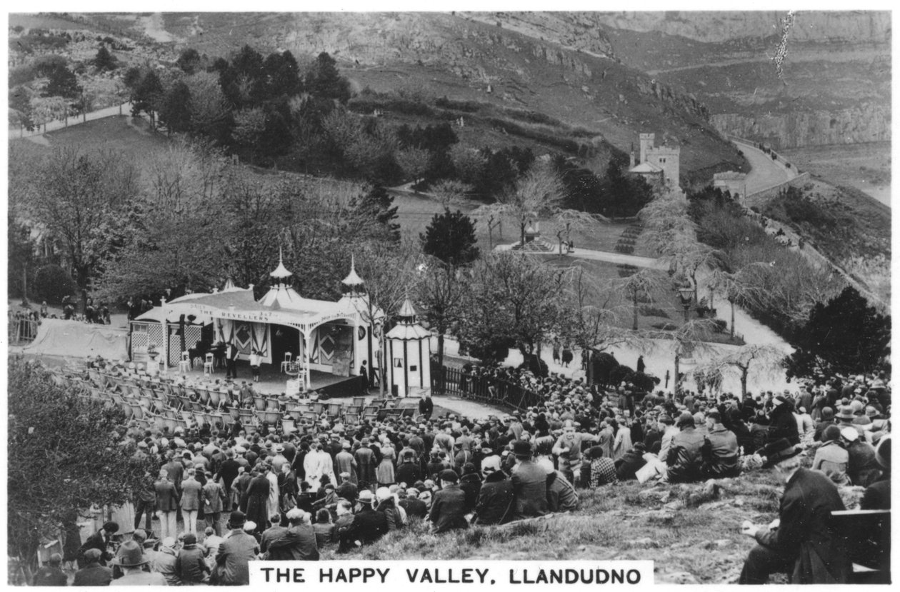 The Happy Valley, Llandudno, 1937 af Unbekannt