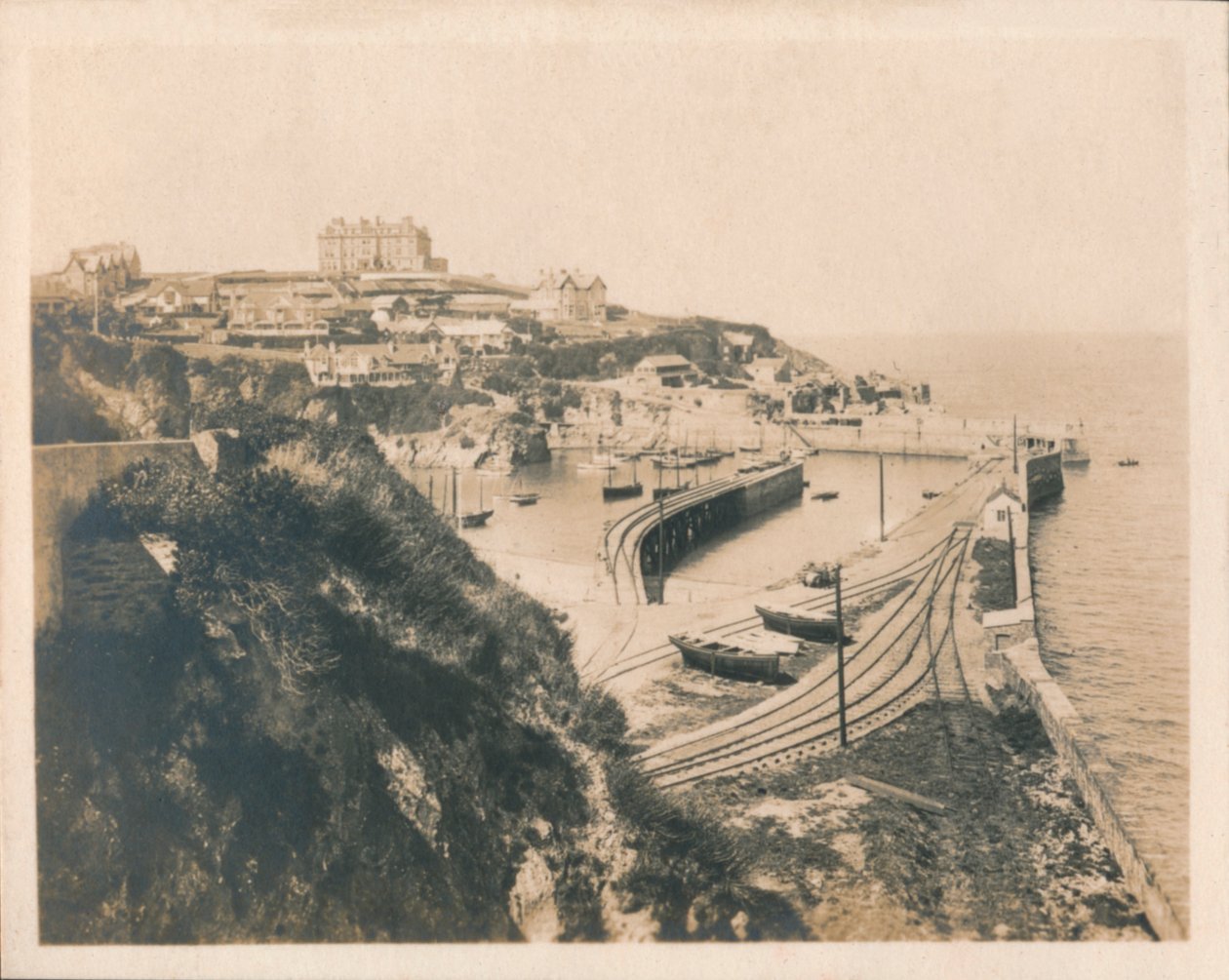 Havnen - Newquay, 1927 af Unbekannt