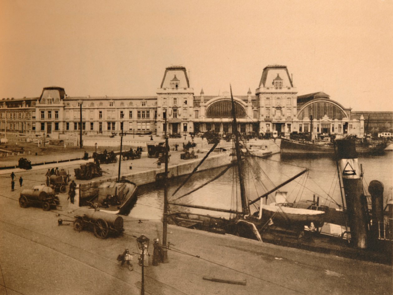 Havnestationen, c1928 af Unbekannt
