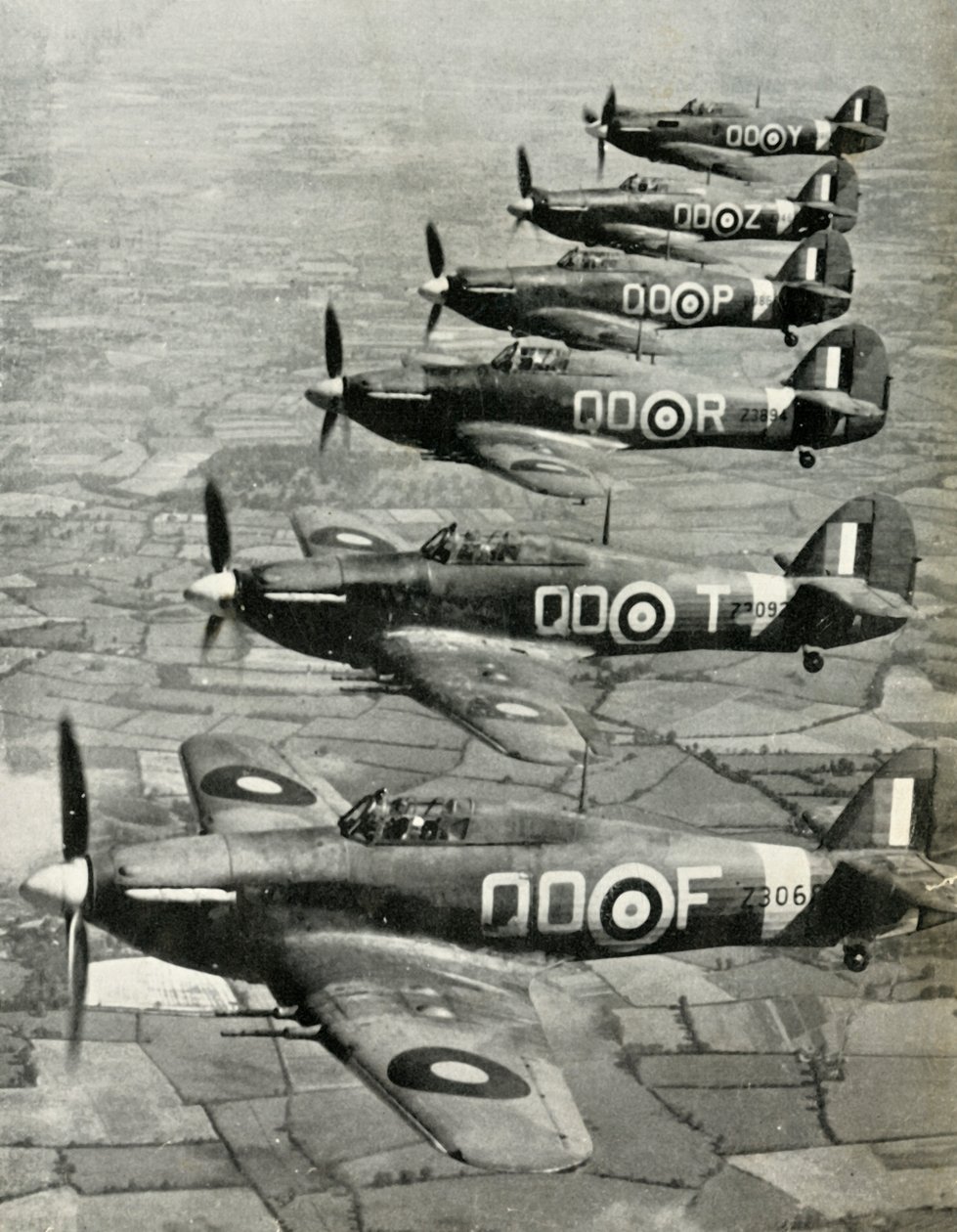 The Hawker Hurricane, 1941. af Unbekannt