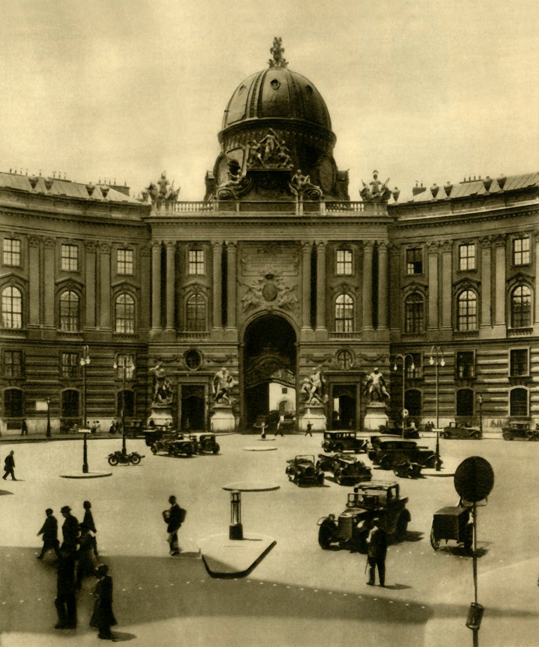 Hofburg, Wien, Østrig, c1935. af Unbekannt
