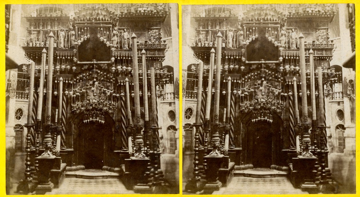 Den Hellige Grav, Jerusalem, Palæstina, 1900-tallet af Unbekannt